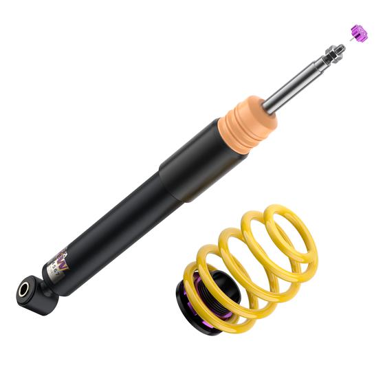 KW V2 coilover suspension inox | fits Mini FWD incl. JCW (F56/F65/F66) | 152200AG | 152200AH