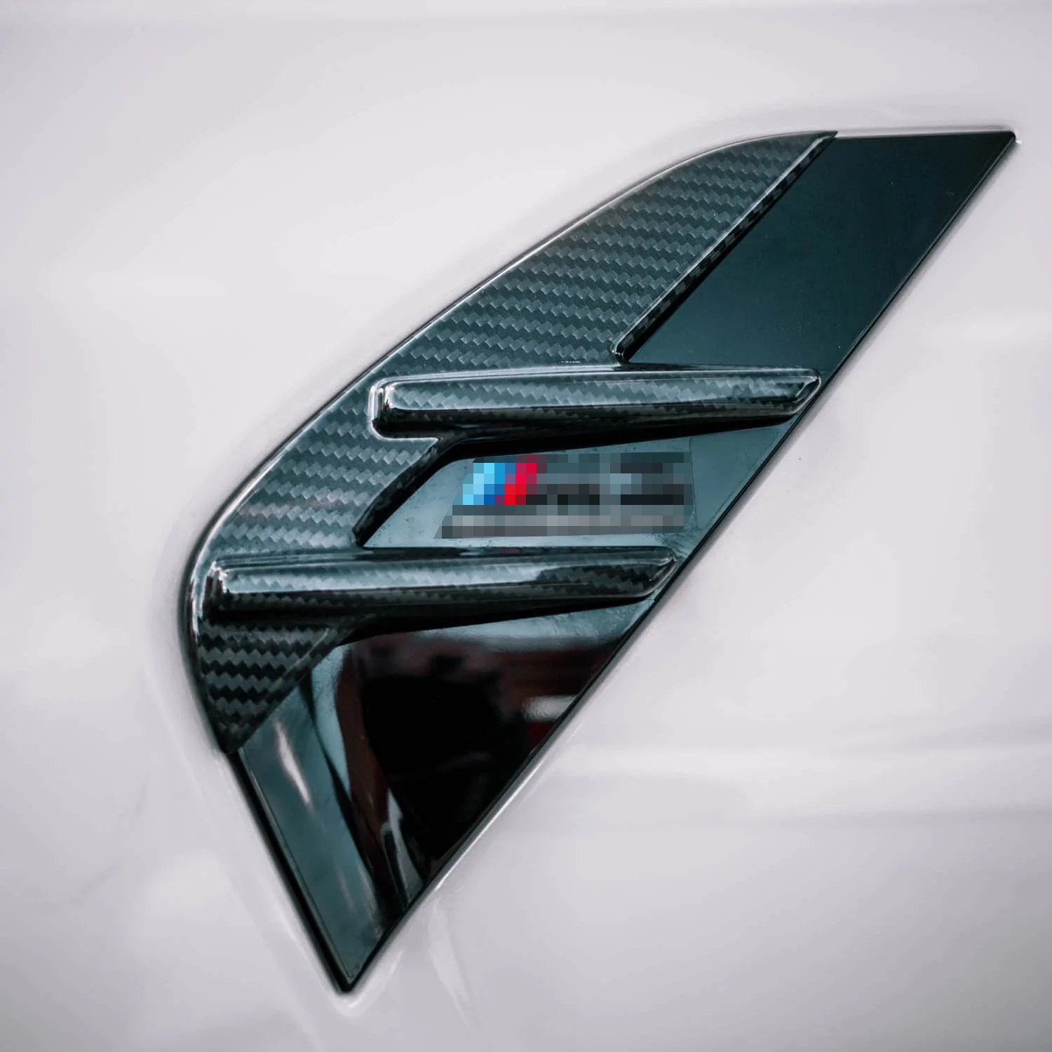 Mudguard side intakes emblem sticker Carbon | fits BMW M3/M4 (G80/G81/G82/G83) | Aulitzky Tuning