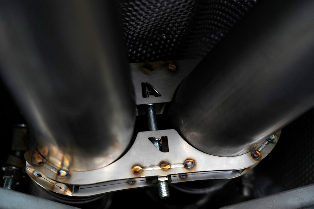 Aulitzky Exhaust | ECE exhaust system from catalyst/OPF with flap control | fits BMW M8 incl. Competition (F92) S63