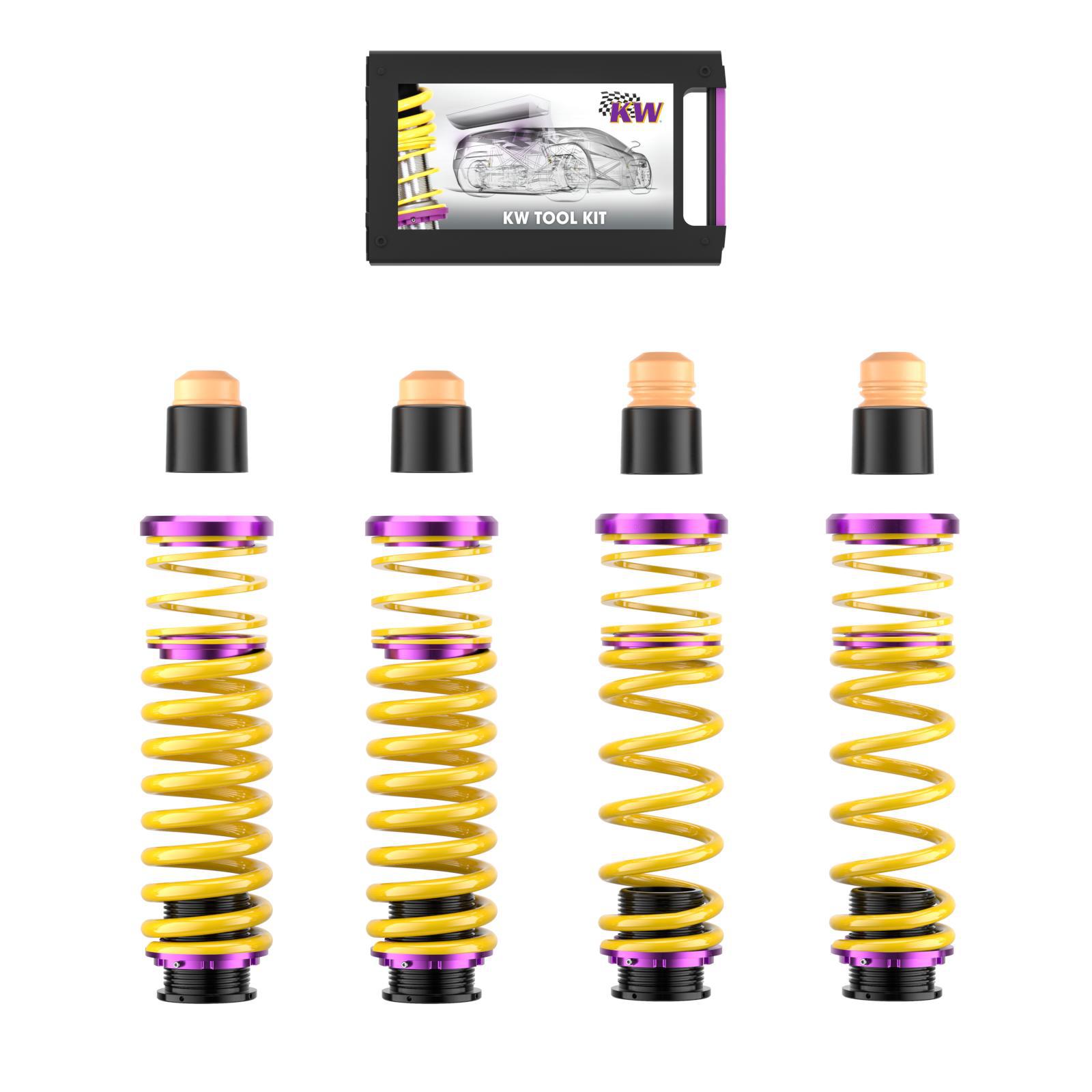 KW coilover springs | height adjustable spring set | fits BMW M3/M4 (G81/G83) 510hp S58