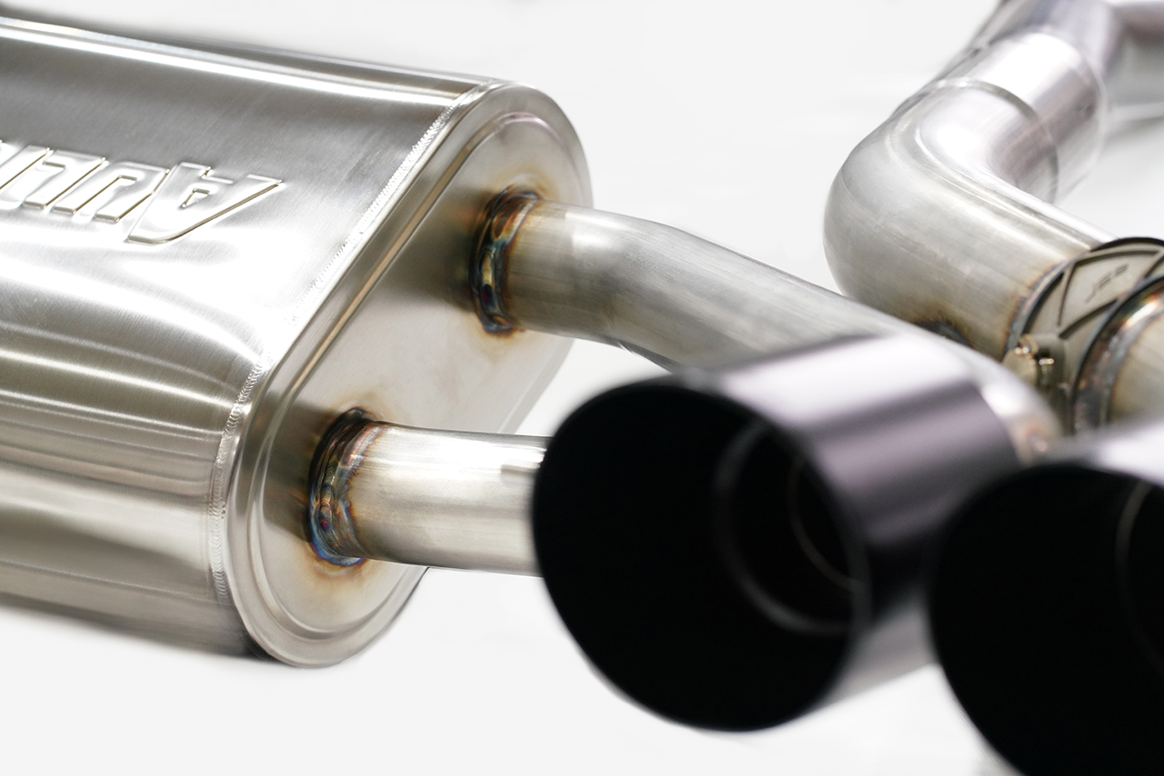 Aulitzky Exhaust | ECE exhaust system ex cat/OPF with flap control | fits BMW M5 incl. Competition/CS (F90) S63