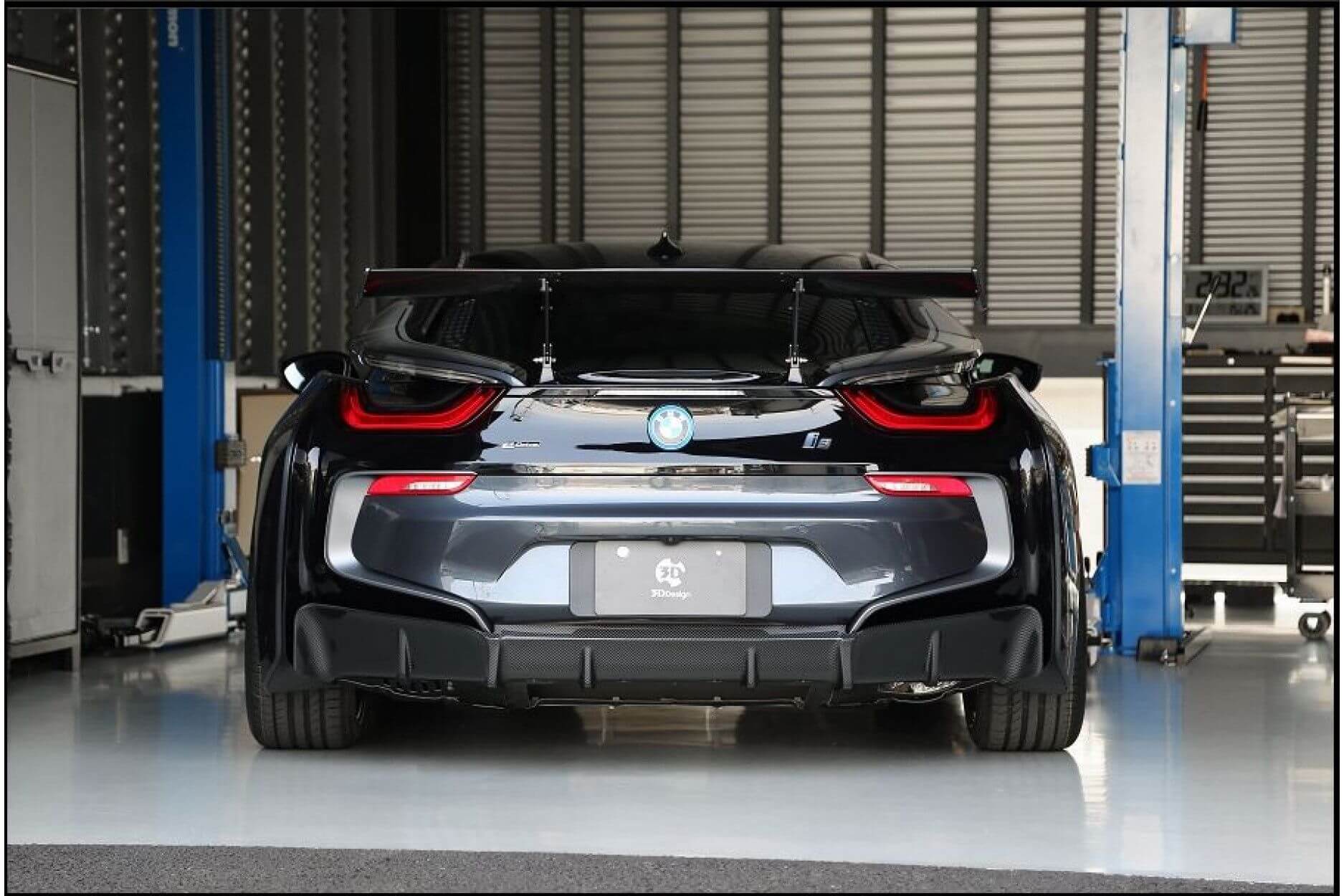Diffusor Carbon | fits BMW i8 (I12/I15) B38 | 3DDesign
