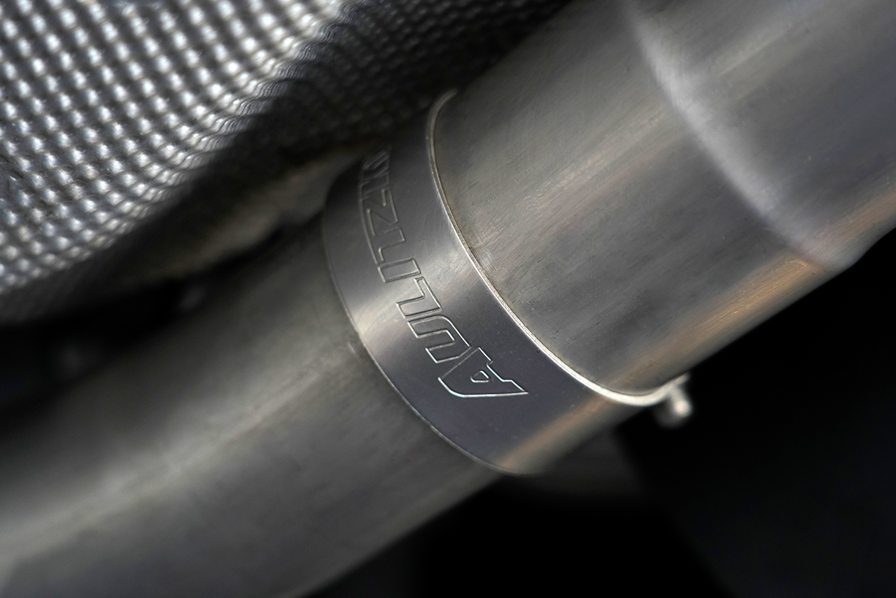 Aulitzky Exhaust | ECE exhaust system from catalyst/OPF with flap control | fits BMW M8 incl. Competition (F92) S63