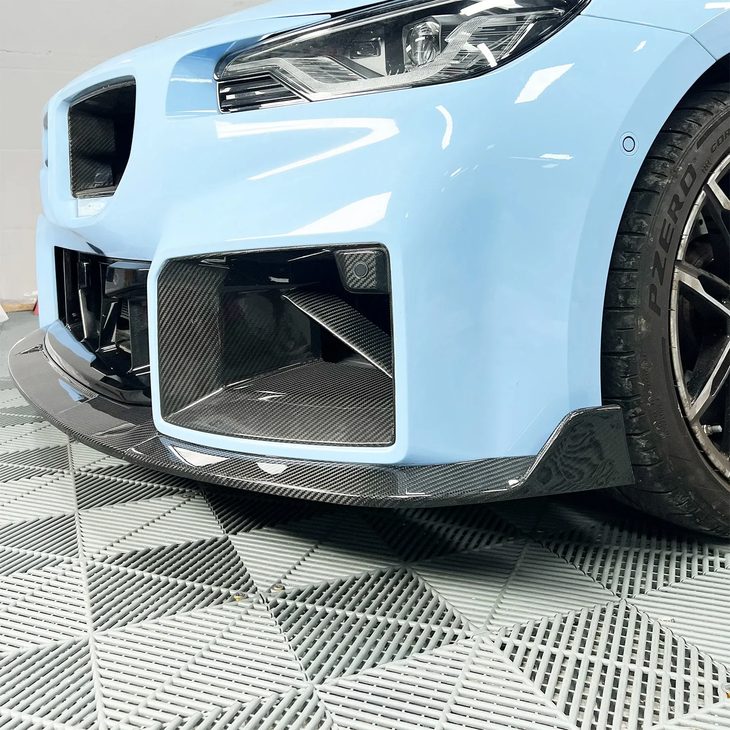 Front spoiler V1 A-Style Carbon | fits BMW M2 (G87) S58 | Aulitzky Tuning
