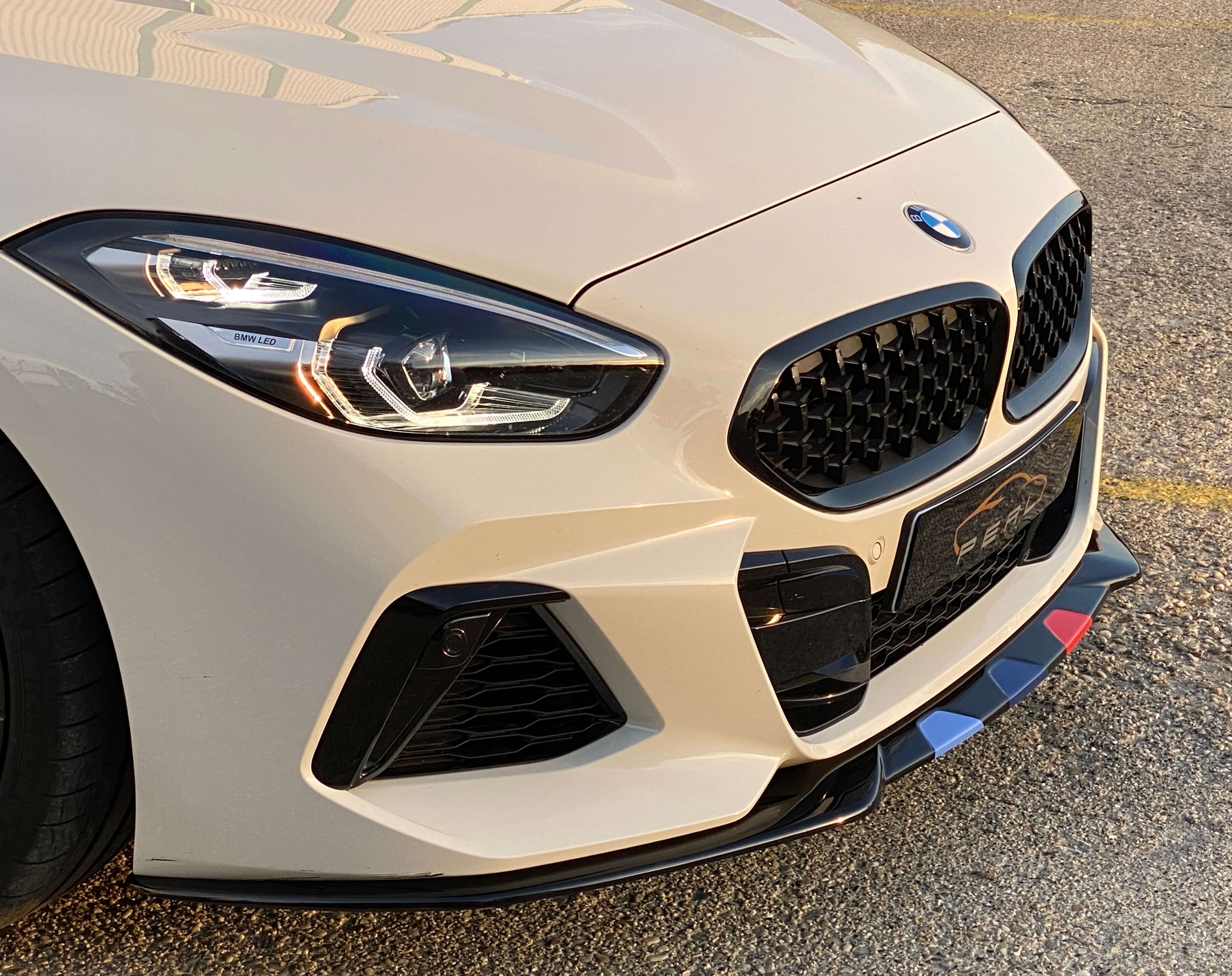 Front spoiler blade carbon | fits BMW Z4 (G29) M-Package | incl. certificate | Pearl-Carbon