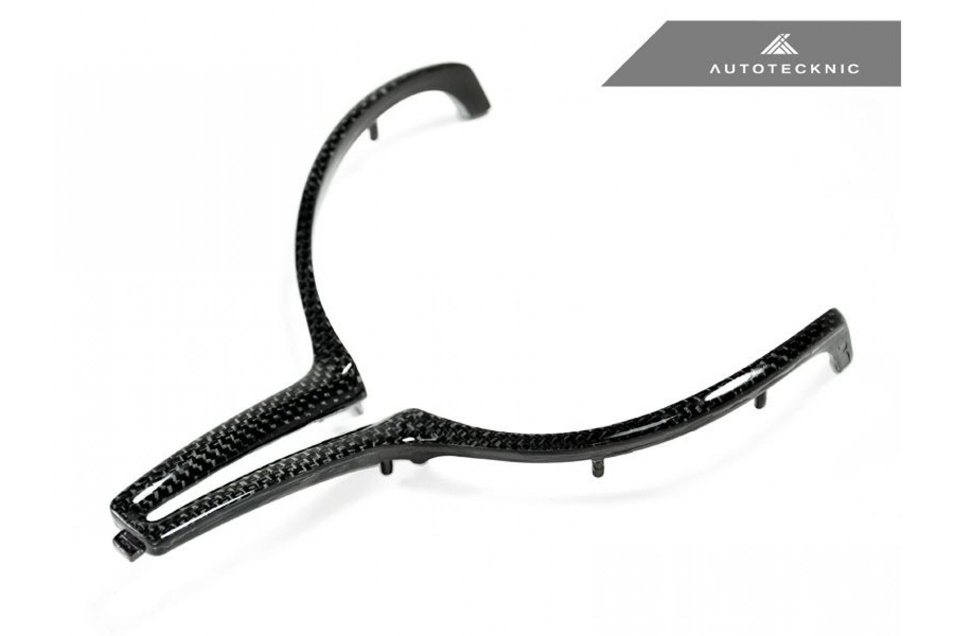 Steering Wheel Decorative Cover Carbon | fits BMW M2/M3/M4/M5/M6/X5M/X6M incl. Competition/CS/GTS (F-Series) | AutoTecknic