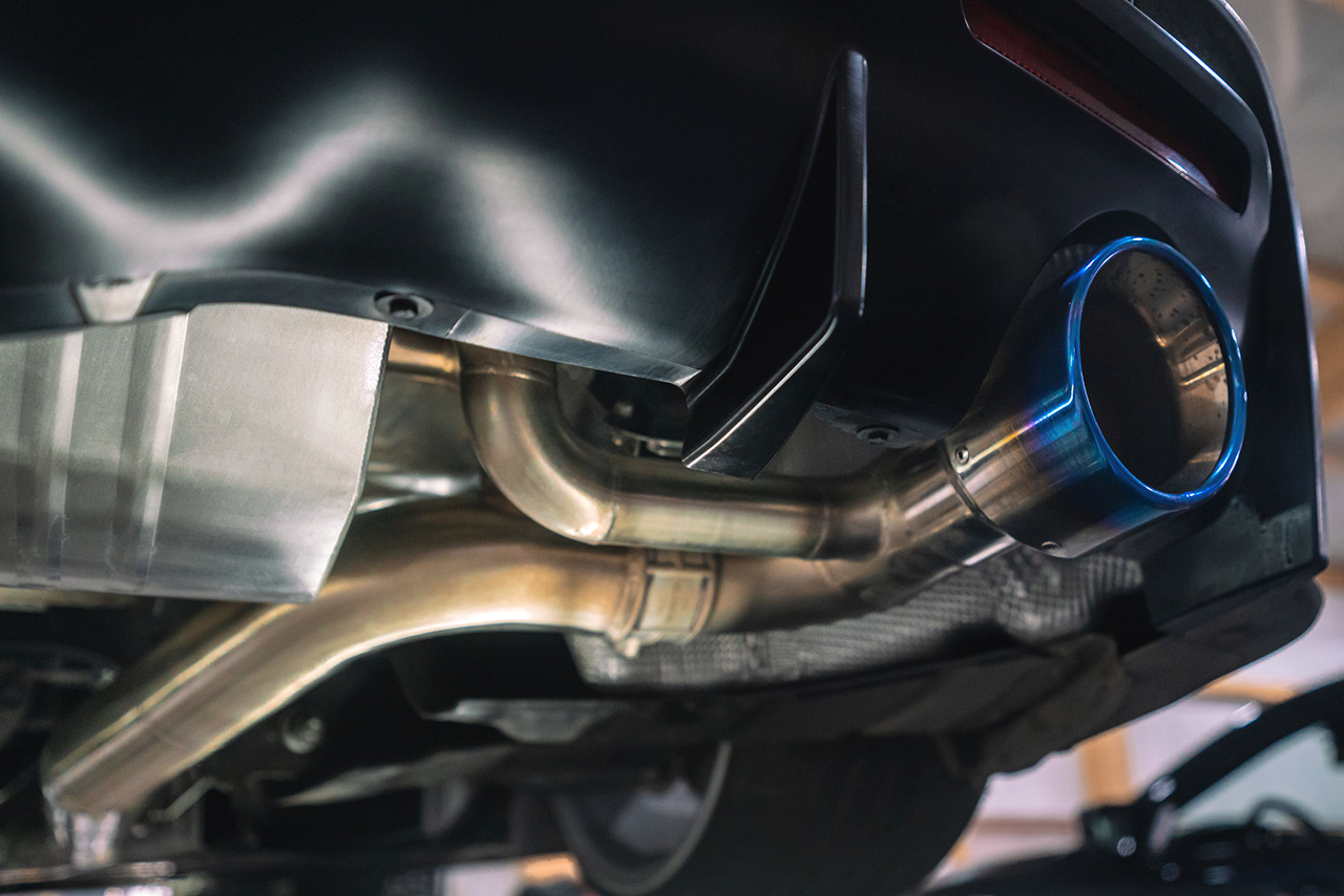 Aulitzky Exhaust | ECE rear silencer 3” (76mm) with flap control | fits Toyota Supra 3.0 GR Legend (DB/A90) 340hp B58