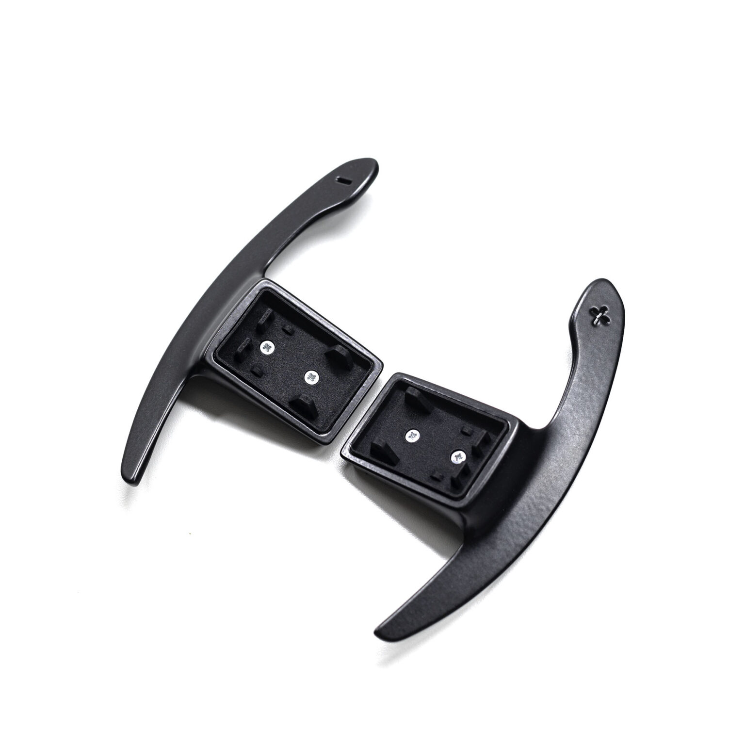 Shift paddles aluminium black matt | fits BMW F-Series | PaddleShifterz