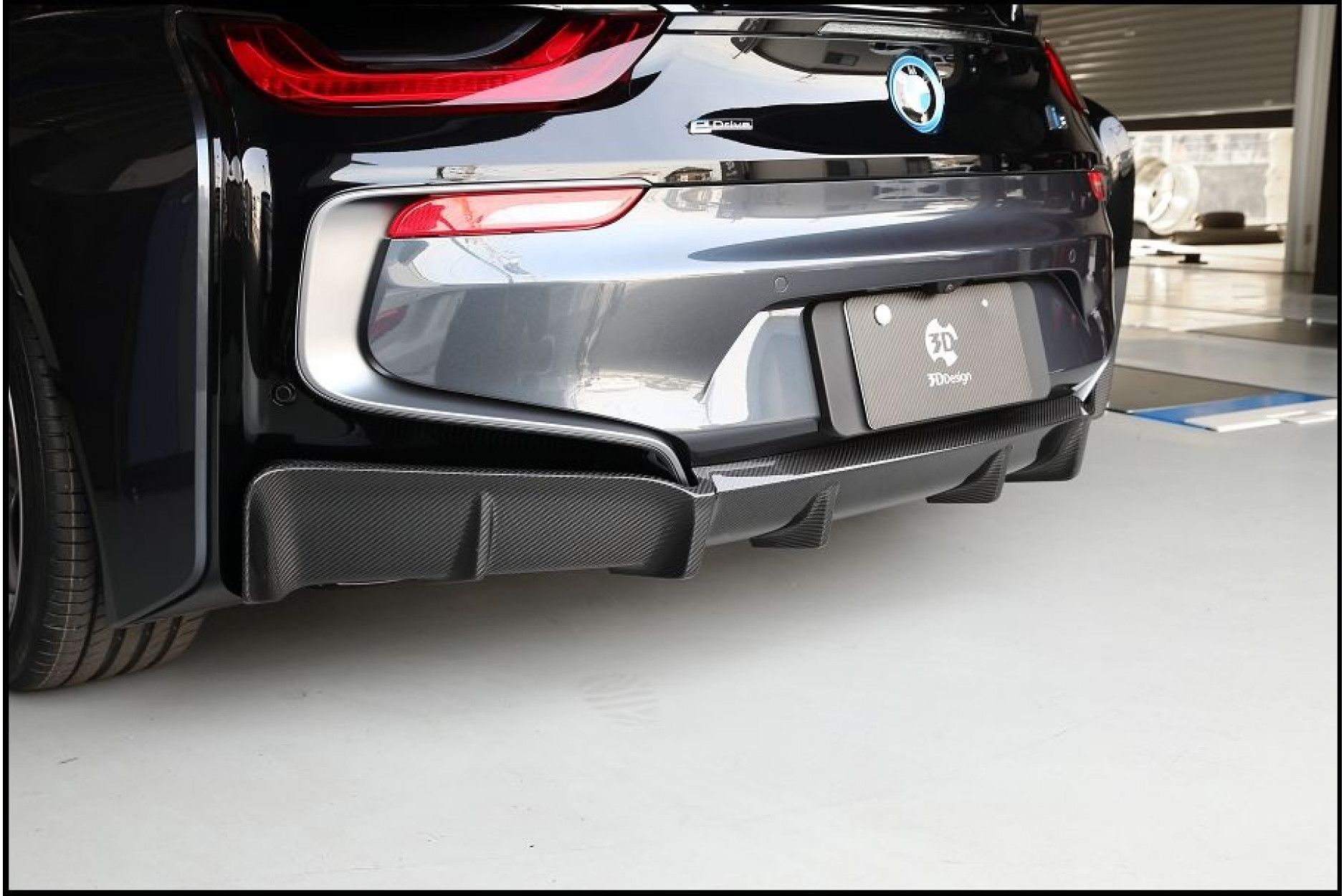 Diffusor Carbon | fits BMW i8 (I12/I15) B38 | 3DDesign