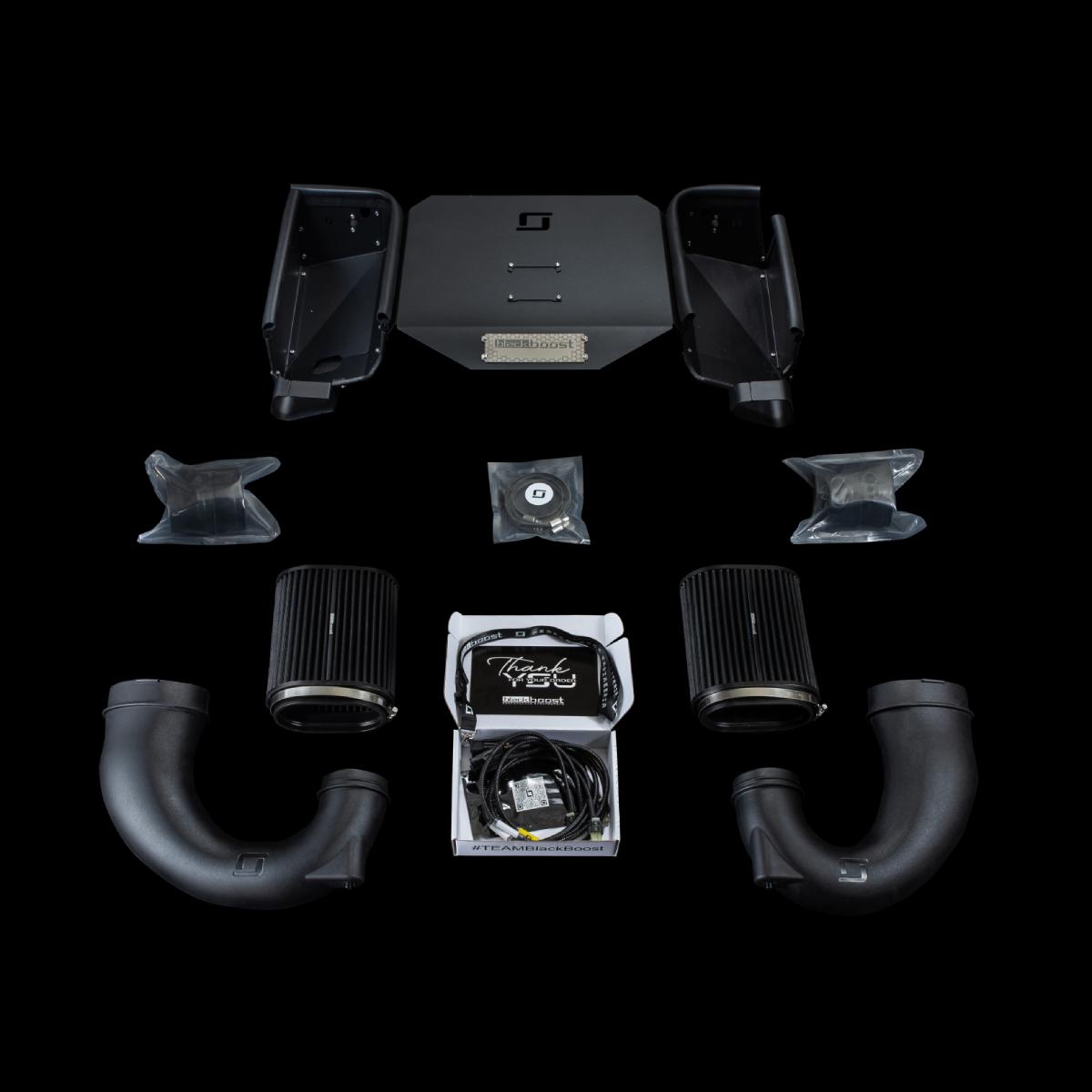 Cold Air Intake System | fits Mercedes-Benz AMG C63/C63S (205), GLC63/GLC63S (253), M176 S560 (W222/A217/C217) | Blackboost