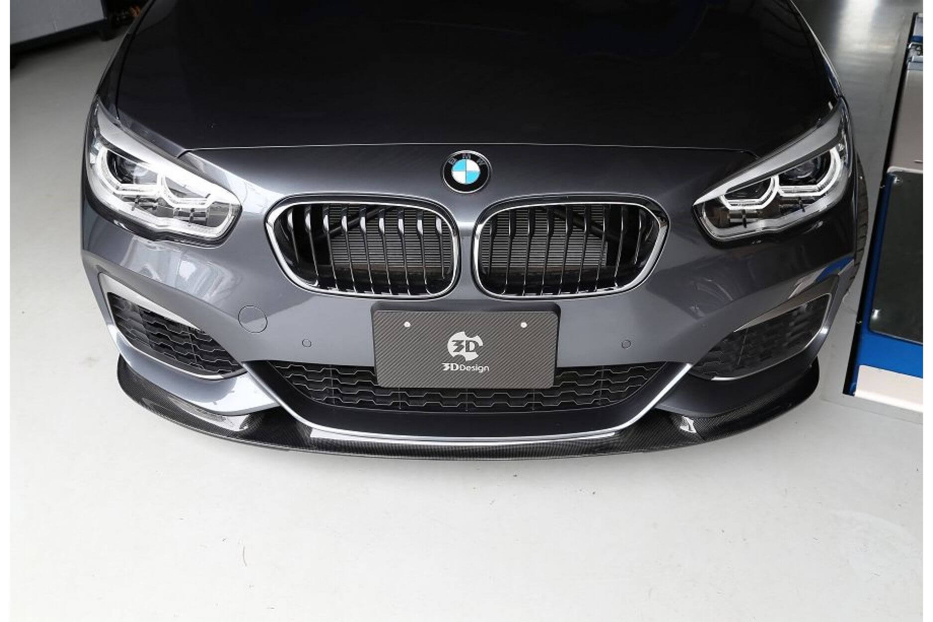 Front lip Carbon | fits BMW 1 Series LCI incl. M135i/M140i (F20) | 3DDesign