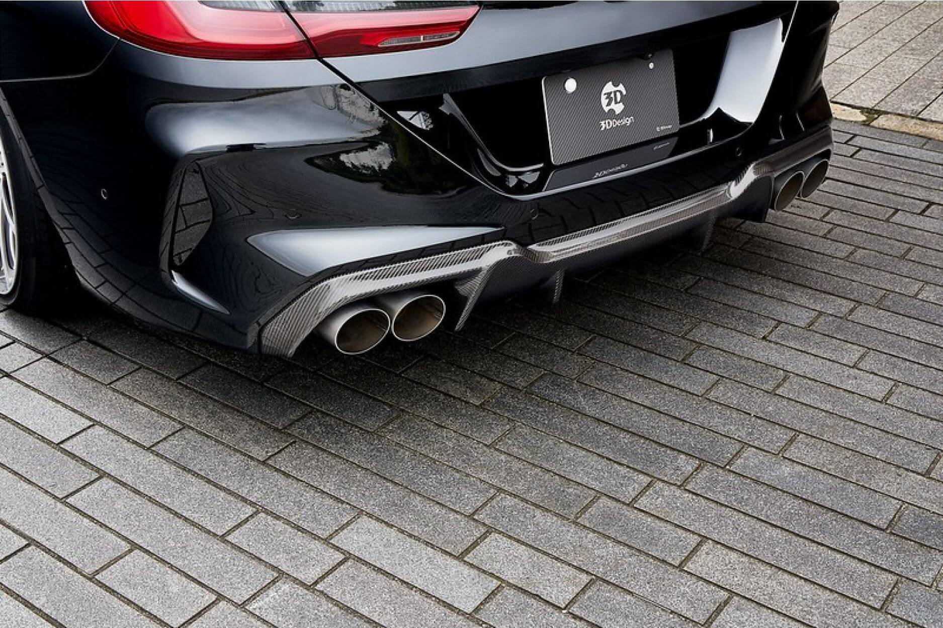 Diffusor Carbon | fits BMW M8 incl. Competition (F91/F92/F93) S63 | 3DDesign
