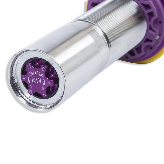 KW V3 coilover suspension inox | fits Audi S4/S5 quattro B9 (8W5/F5A) VA:50mm | 352100BT | 352100BV