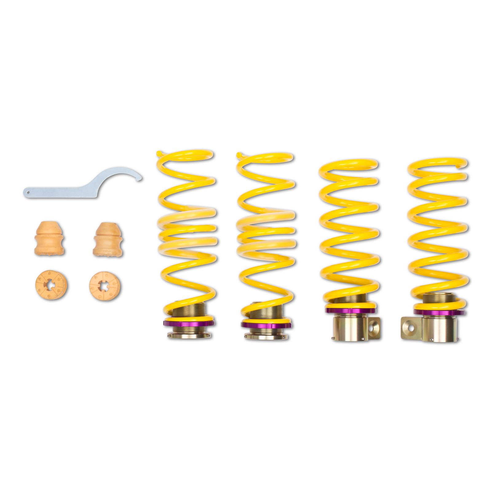 KW coilover springs | height-adjustable spring kit | fits Mercedes-Benz C63/ C63S AMG T-Model (S205) | 25325084