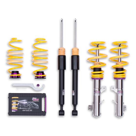 KW V1 coilover suspension inox | fits Ford Fiesta Mk7 (JA8) 1.6 ST180 ST200 | 10230061