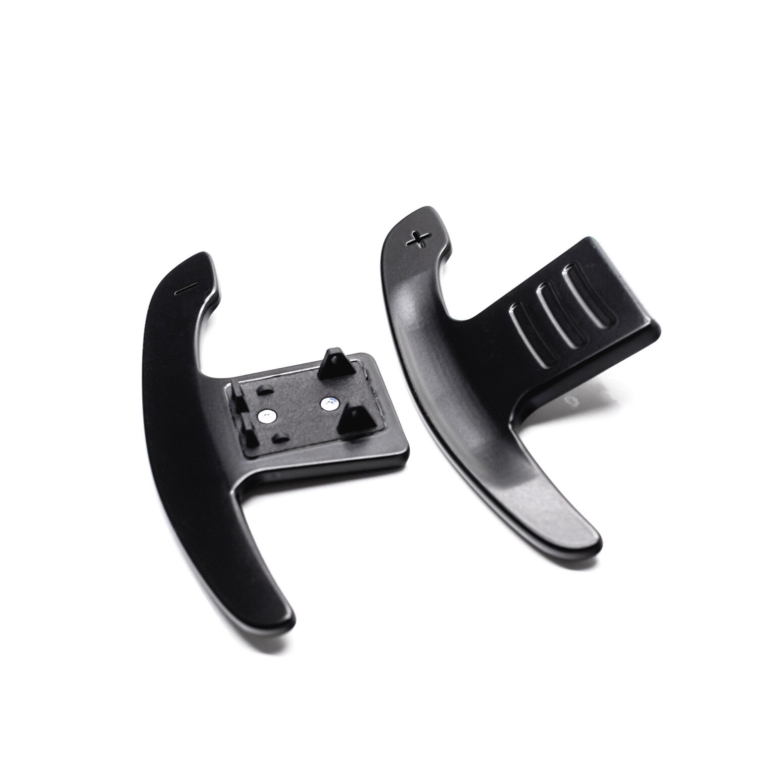 Paddle shifters aluminium black matt | fits BMW G-Series, Toyota Supra | PaddleShifterz