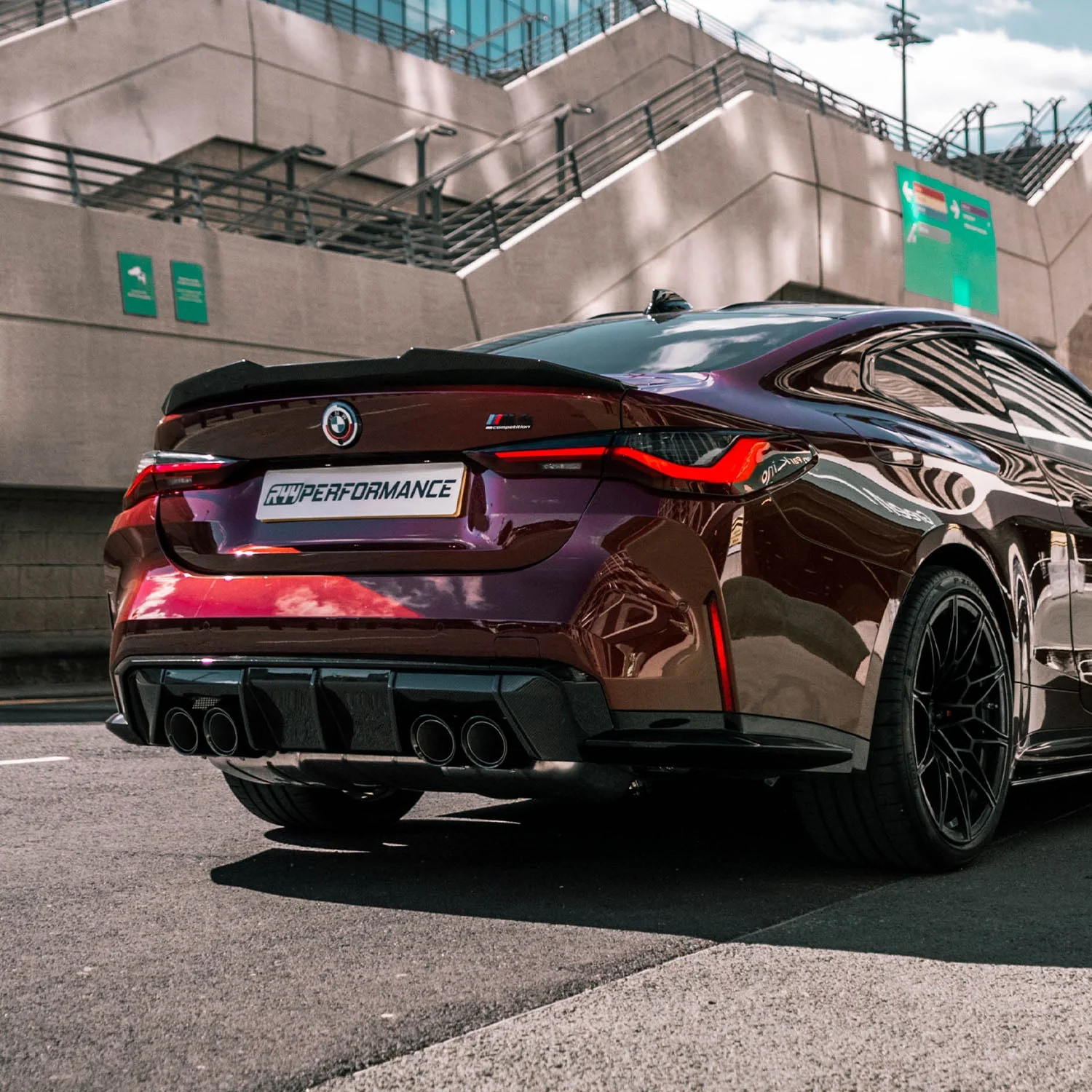 Rear spoiler Ducktail Style Carbon | fits BMW M4 incl. Competition (G82) | Aulitzky Tuning