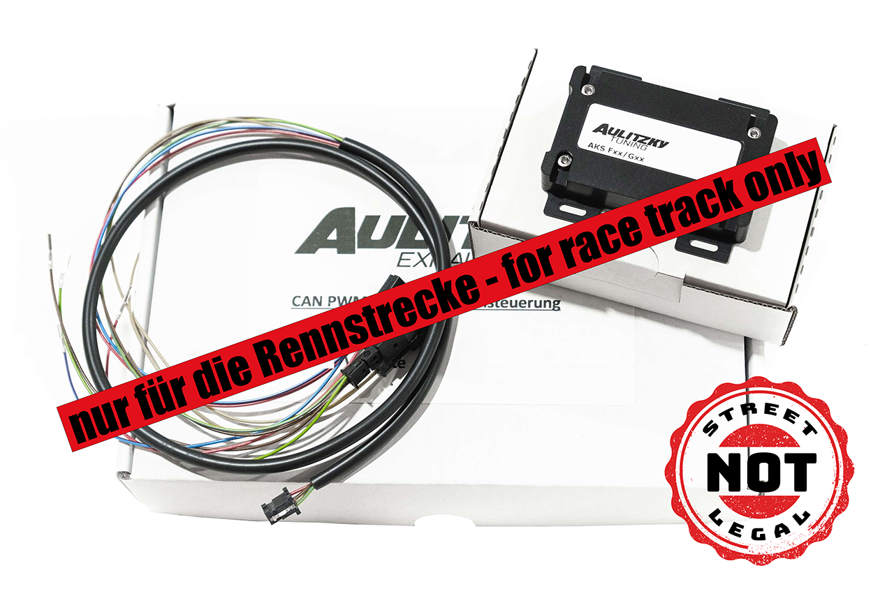 Aulitzky Exhaust | Race flap control module | fits BMW M3/M4 incl. Competition/CS/GTS (F80/F82/F83) S55 | Motorsport articles
