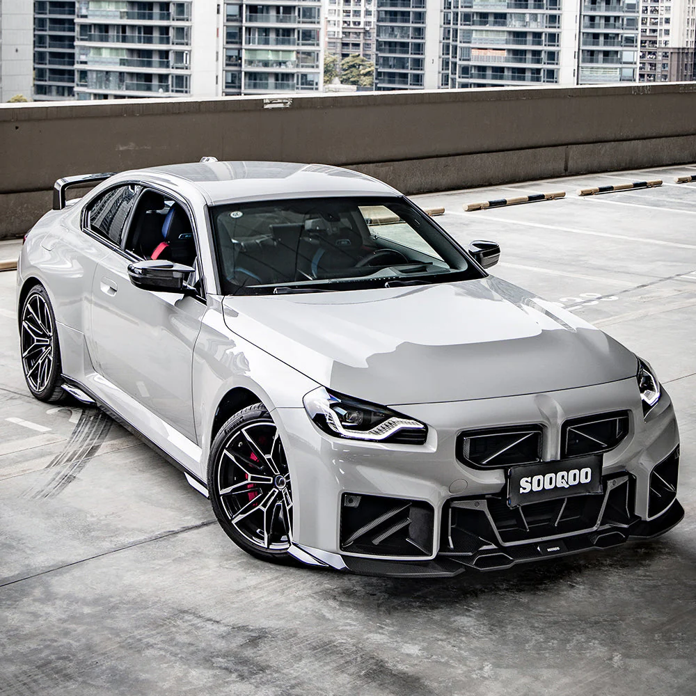 Side skirts SOOQOO Carbon | fits BMW M2 (G87) S58 | Aulitzky Tuning