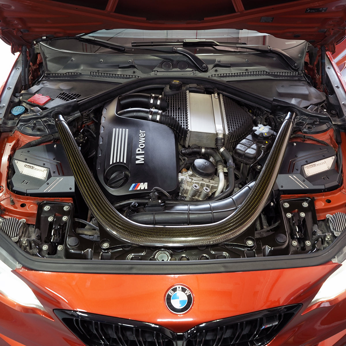 Cold Air Intake System | passend für BMW M2 Competition (F87) S55 3.0L I6 Twin-Turbo | Blackboost
