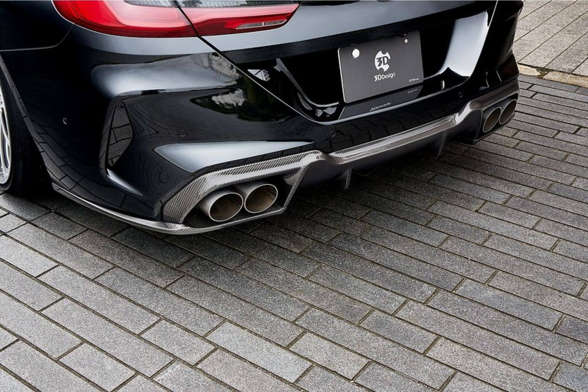Diffusor Carbon | fits BMW M8 incl. Competition (F91/F92/F93) S63 | 3DDesign