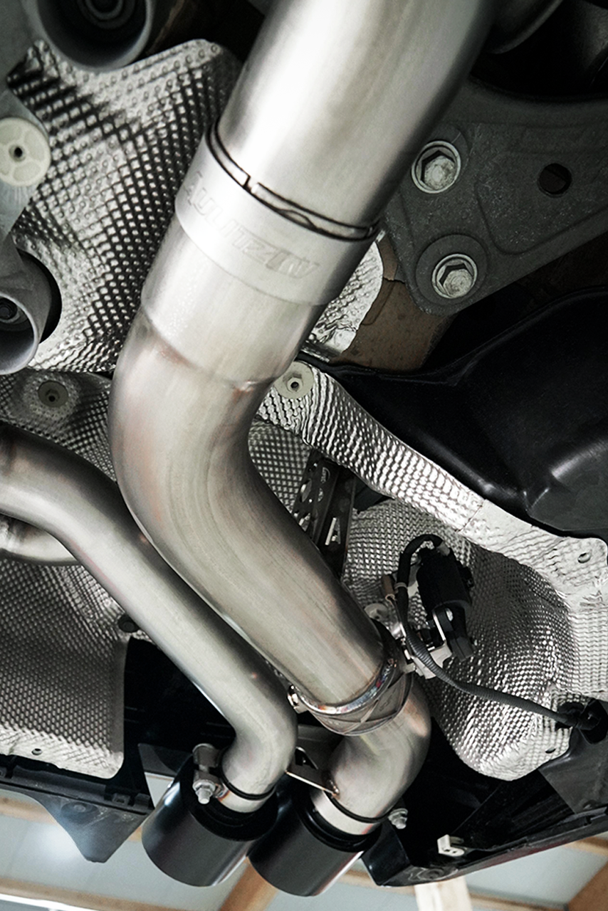 Aulitzky Exhaust | ECE exhaust system from catalyst/OPF with flap control | fits BMW M5 (G90/G99) 727hp S68