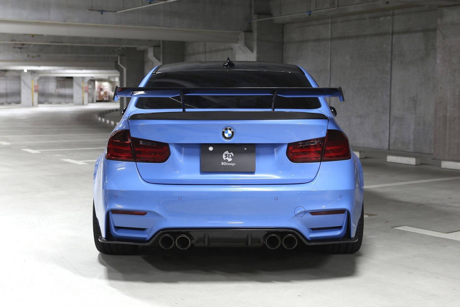 Rear wing Carbon | fits BMW M3 incl. Competition/CS (F80) S55 | 3DDesign