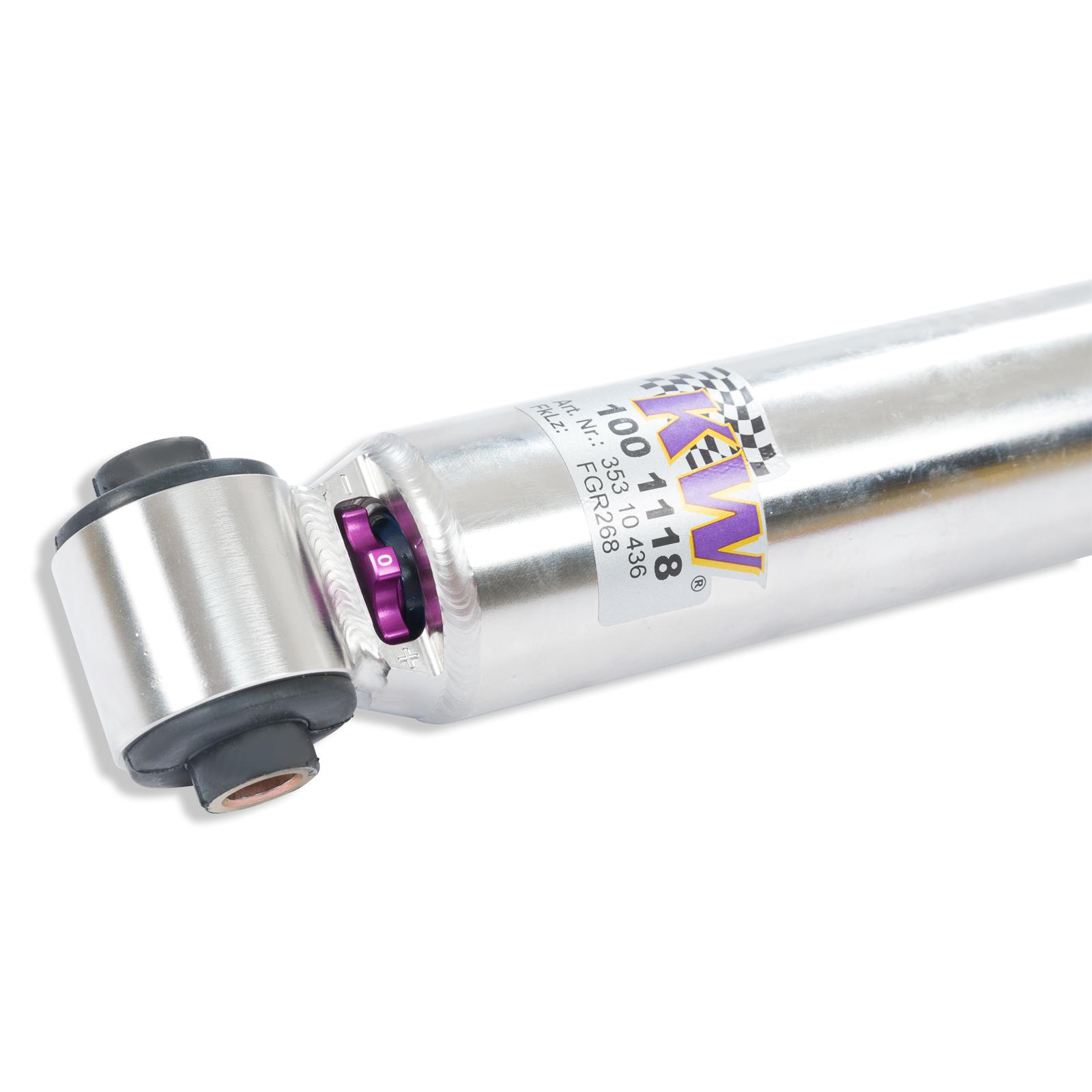 KW V3 coilover suspension inox | fits Audi TT / TTS / TTRS 8S (FV) | 352100AD | 352100AE