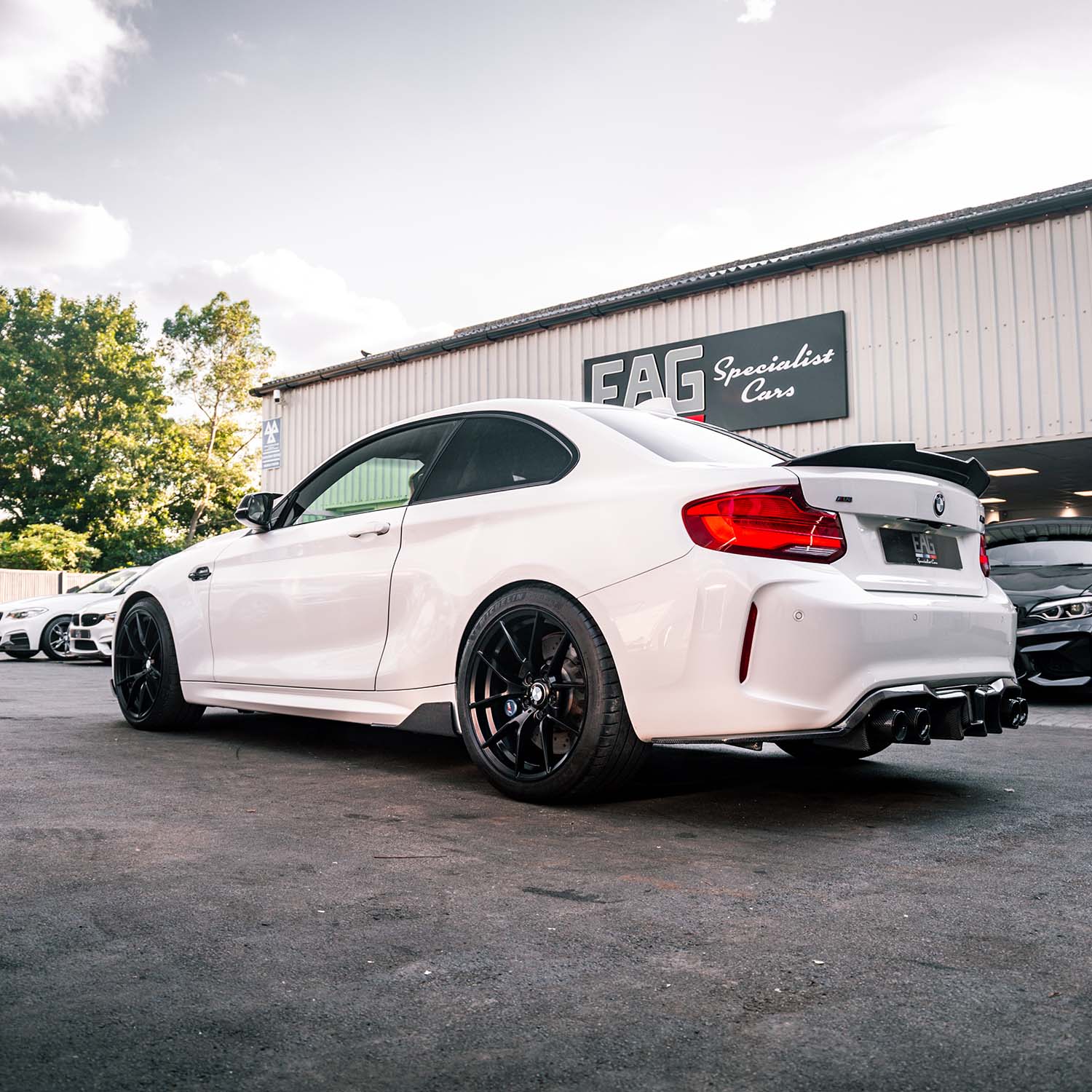 Rear spoiler Ducktail PSM Carbon | fits BMW 2 Series/M2 incl. Competition/CS (F22/F87) | Aulitzky Tuning