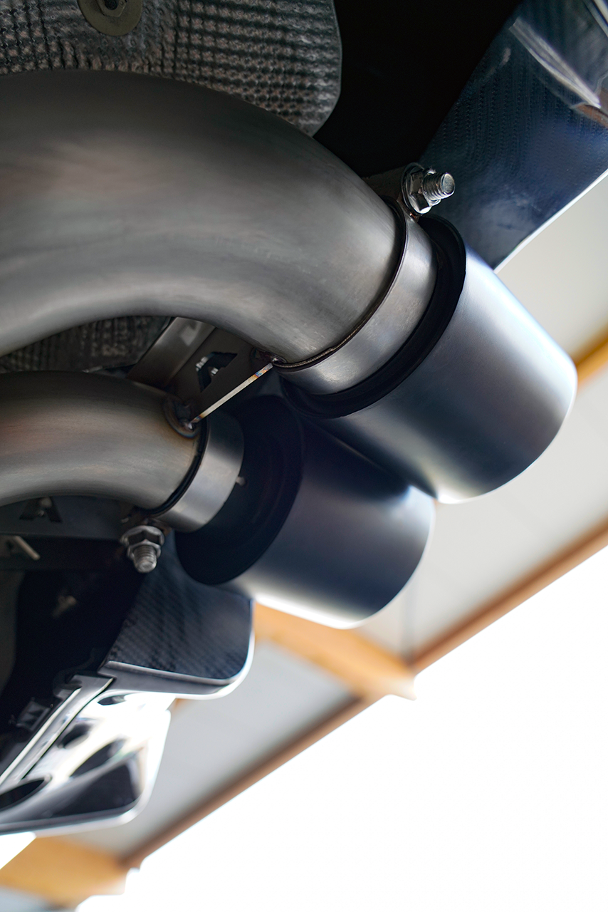 Aulitzky Exhaust | ECE exhaust system from catalyst/OPF with flap control | fits BMW M8 incl. Competition (F92) S63