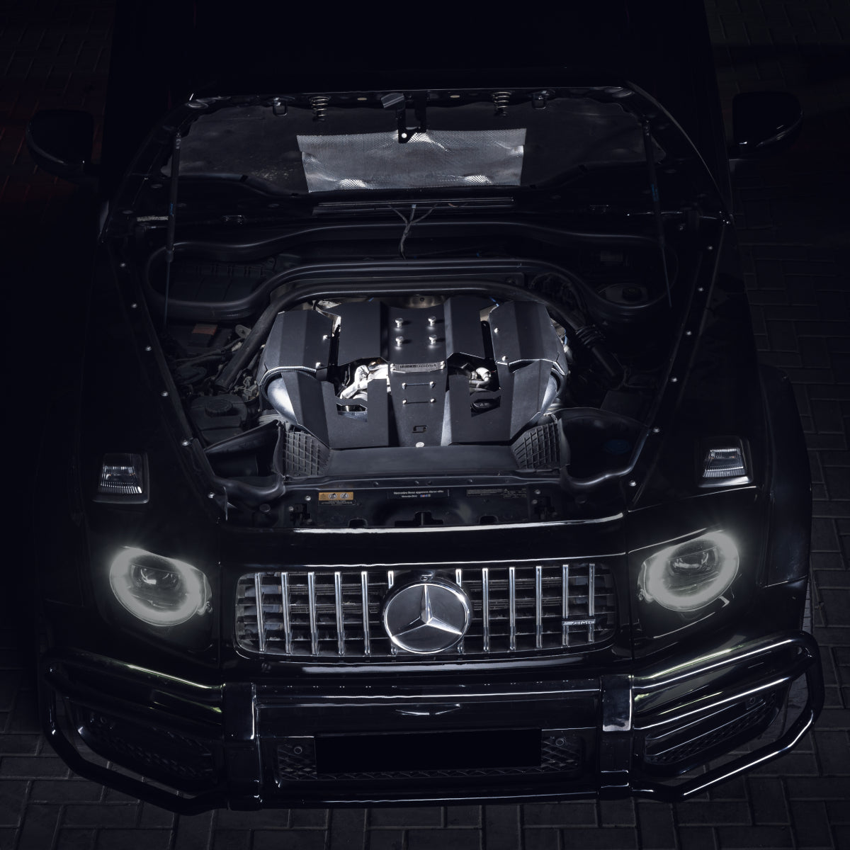 Cold Air Intake System | passend für Mercedes G550 (463) M176 4.0L V8 BiTurbo Gen-2 | Blackboost