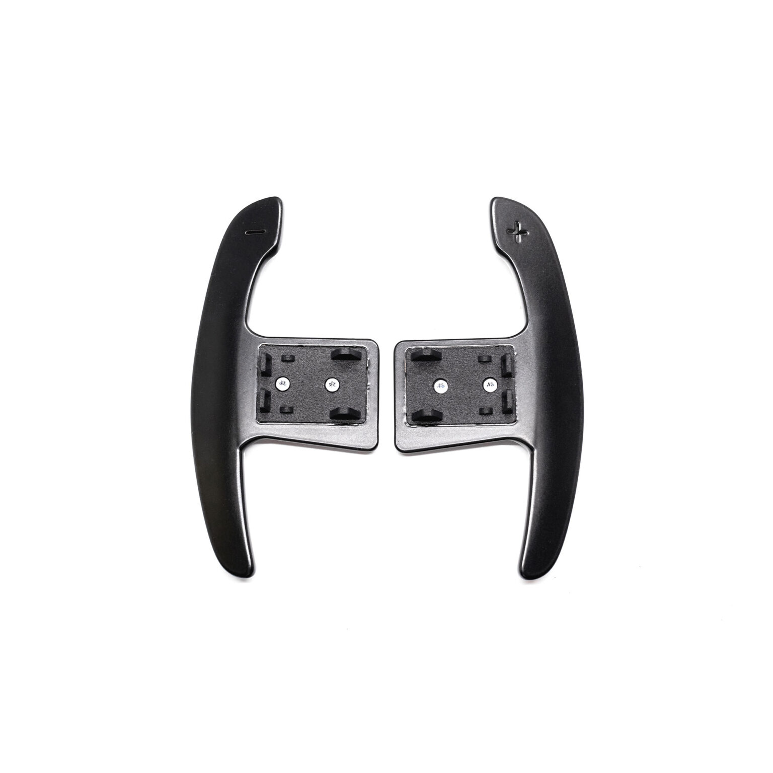 Paddle shifters aluminium black matt | fits BMW G-Series, Toyota Supra | PaddleShifterz