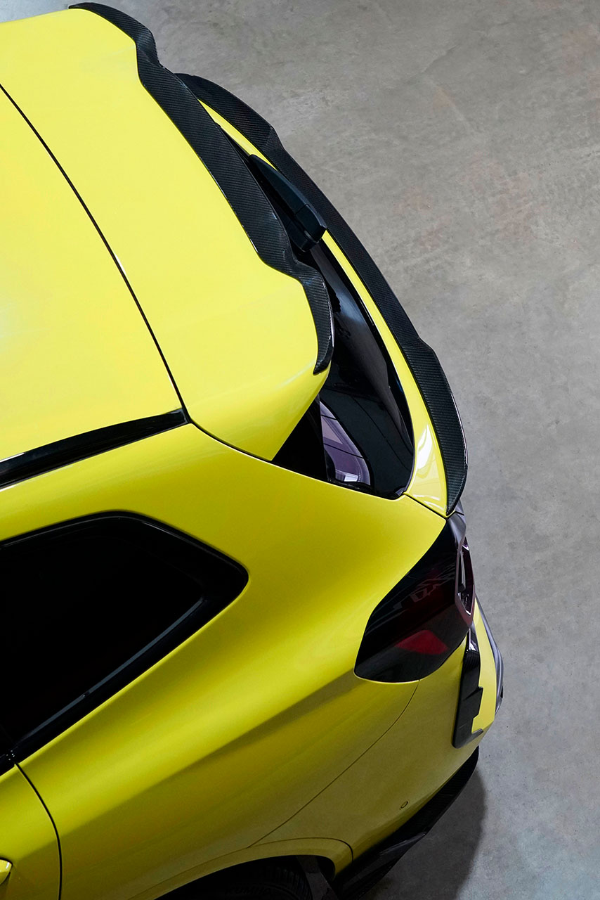 Rear spoiler Ducktail SOOQOO Carbon | fits BMW X3M incl. Competition (F97) S58 | Aulitzky Tuning