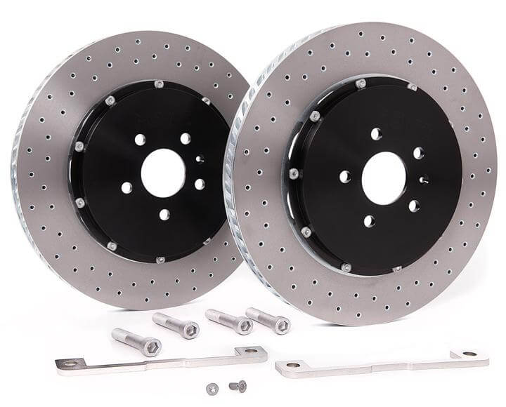 Brake upgrade kit 380x35mm perforated | fits Audi RS3 8V / TTRS 8S | Parts certificate | MOVIT