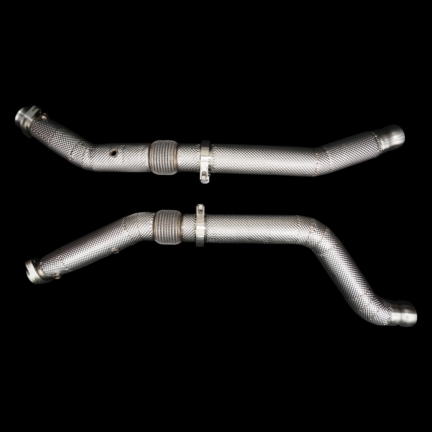 Downpipes Catless | passend für Mercedes AMG GLE500 (166) M278 4.7L V8 BiTurbo | Blackboost