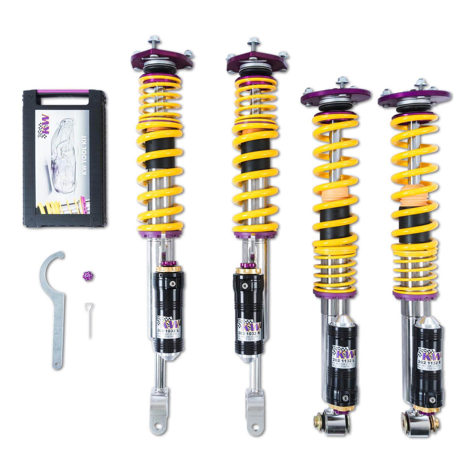 KW V4 Clubsport coilover suspension | fits BMW M2 CS (F87) Coupé | 397202DY