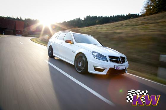 KW DDC ECU coilover suspension inox | fits Mercedes-Benz C63 AMG T-Model (S204) | 39025011