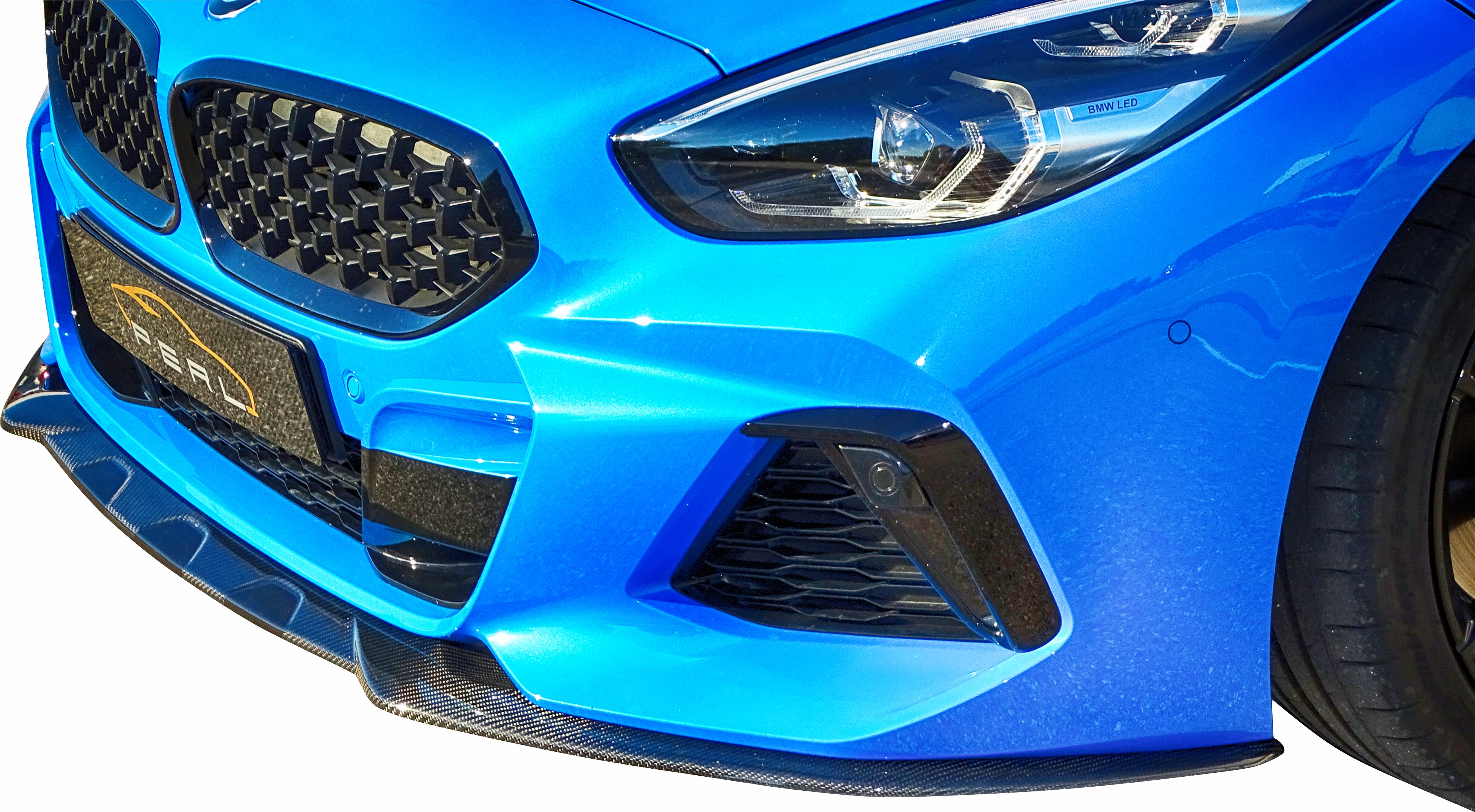 Front spoiler blade carbon | fits BMW Z4 (G29) M-Package | incl. certificate | Pearl-Carbon