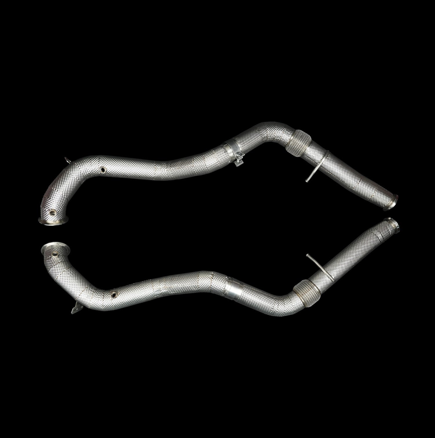 Downpipes Catless | passend für Mercedes AMG G63 (463A) M177 LS2 4.0L V8 BiTurbo (OPF) | Blackboost