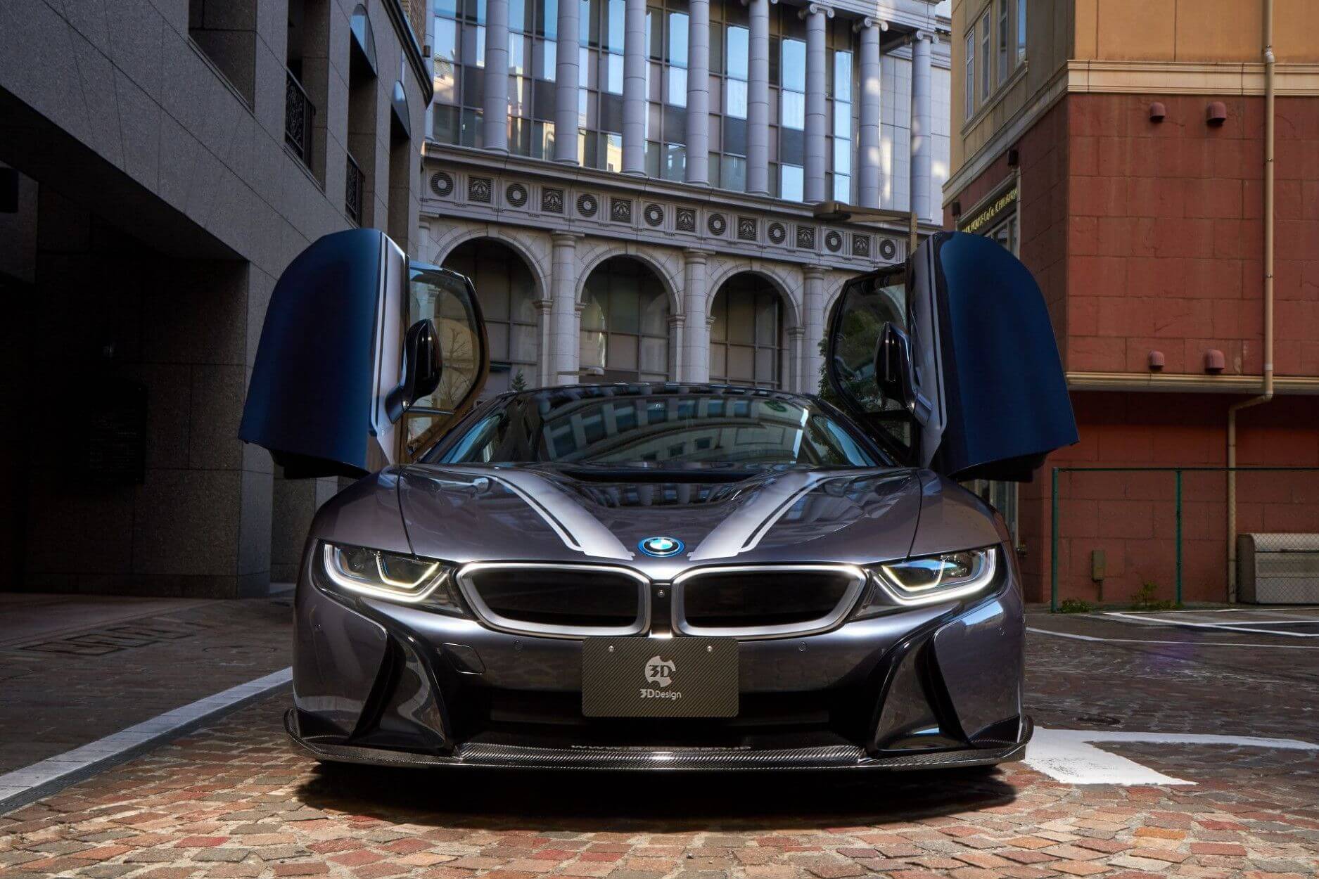 Front lip Carbon | fits BMW i8 (I12/I15) B38 | 3DDesign