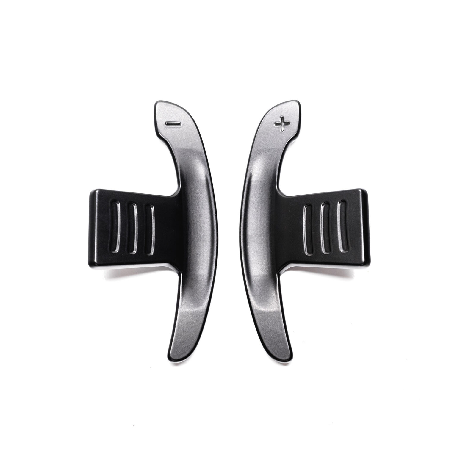 Paddle shifters aluminium black matt | fits BMW G-Series, Toyota Supra | PaddleShifterz