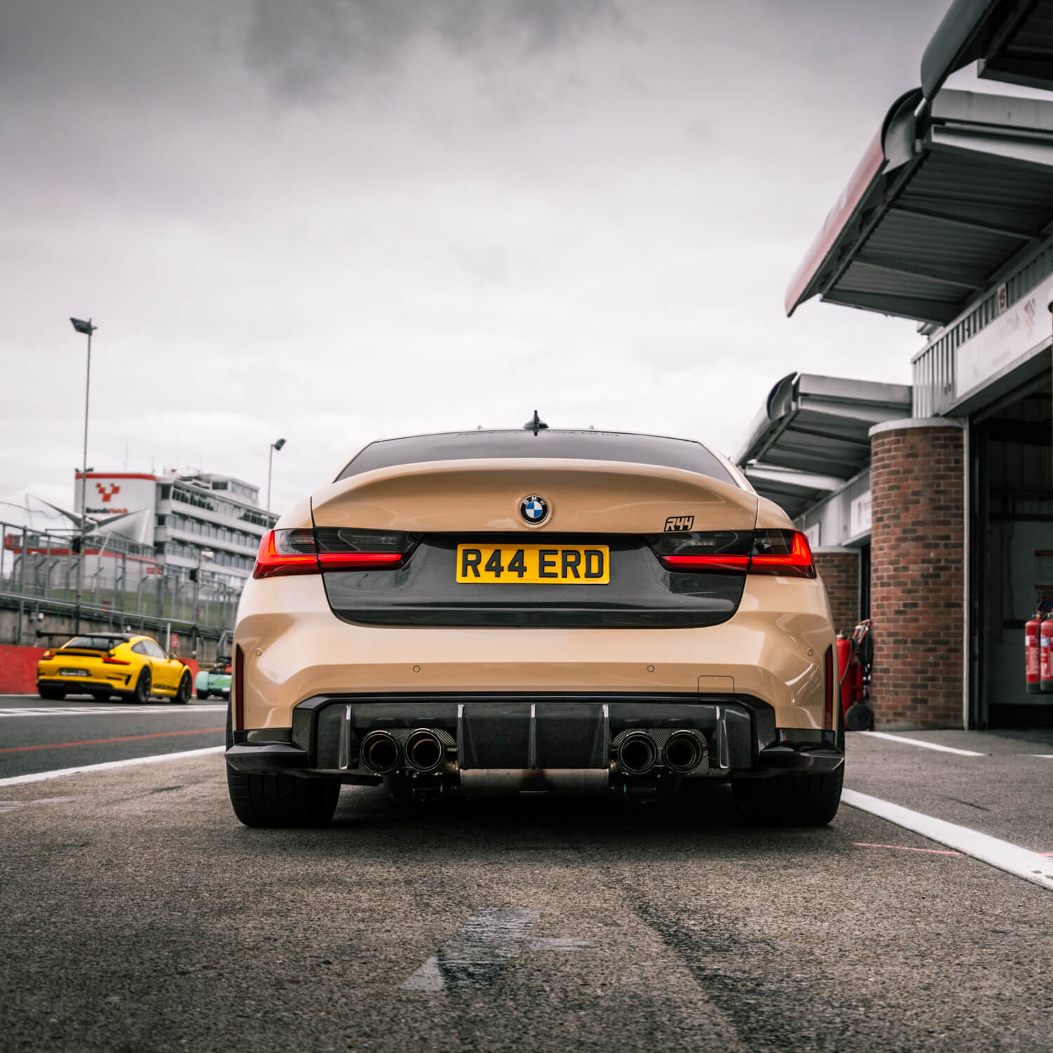 Rear diffuser Performance OEM Carbon | fits BMW M3/M4 incl. Competition (G80/G81/G82/G83) | Aulitzky Tuning