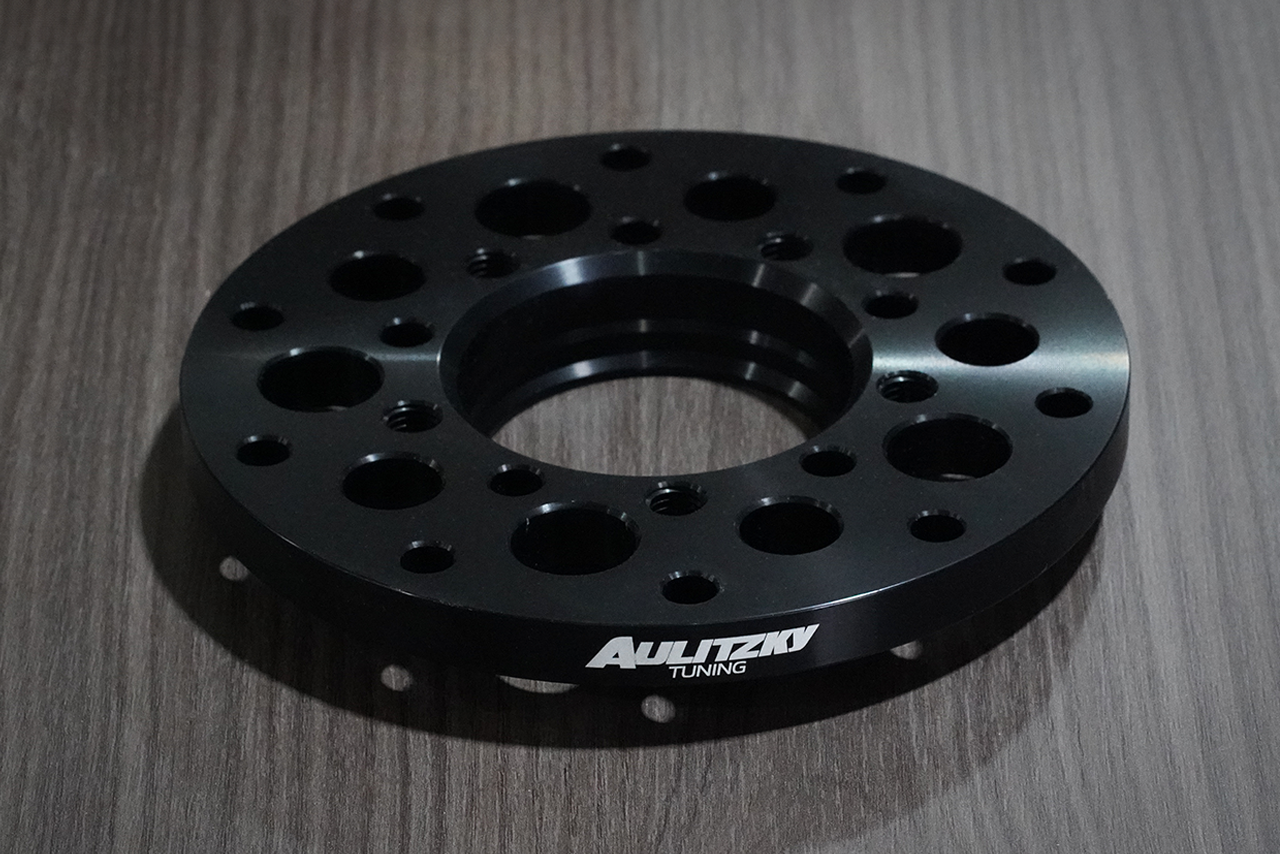 Wheel spacer set 12mm / 5x112 - 5x112 / 66,6mm | fits e.g. BMW G-Series, Mercedes, Mini F-Models, Toyota Supra etc. | Aulitzky Tuning