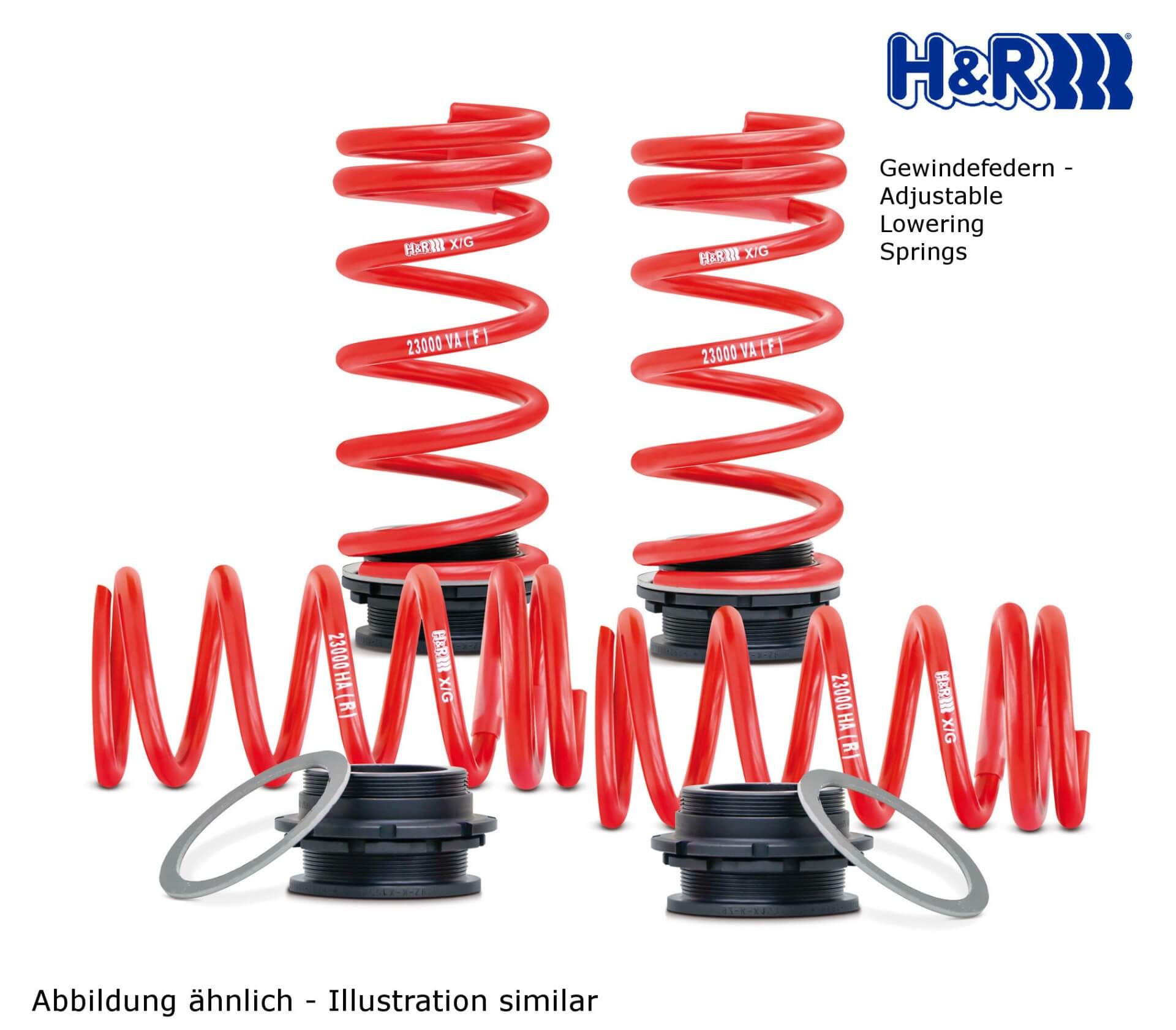 Coilover springs 25-35/30-45mm | fits BMW M3/M4 Competition xDrive (G80/G82) | 23026-2 | H&R