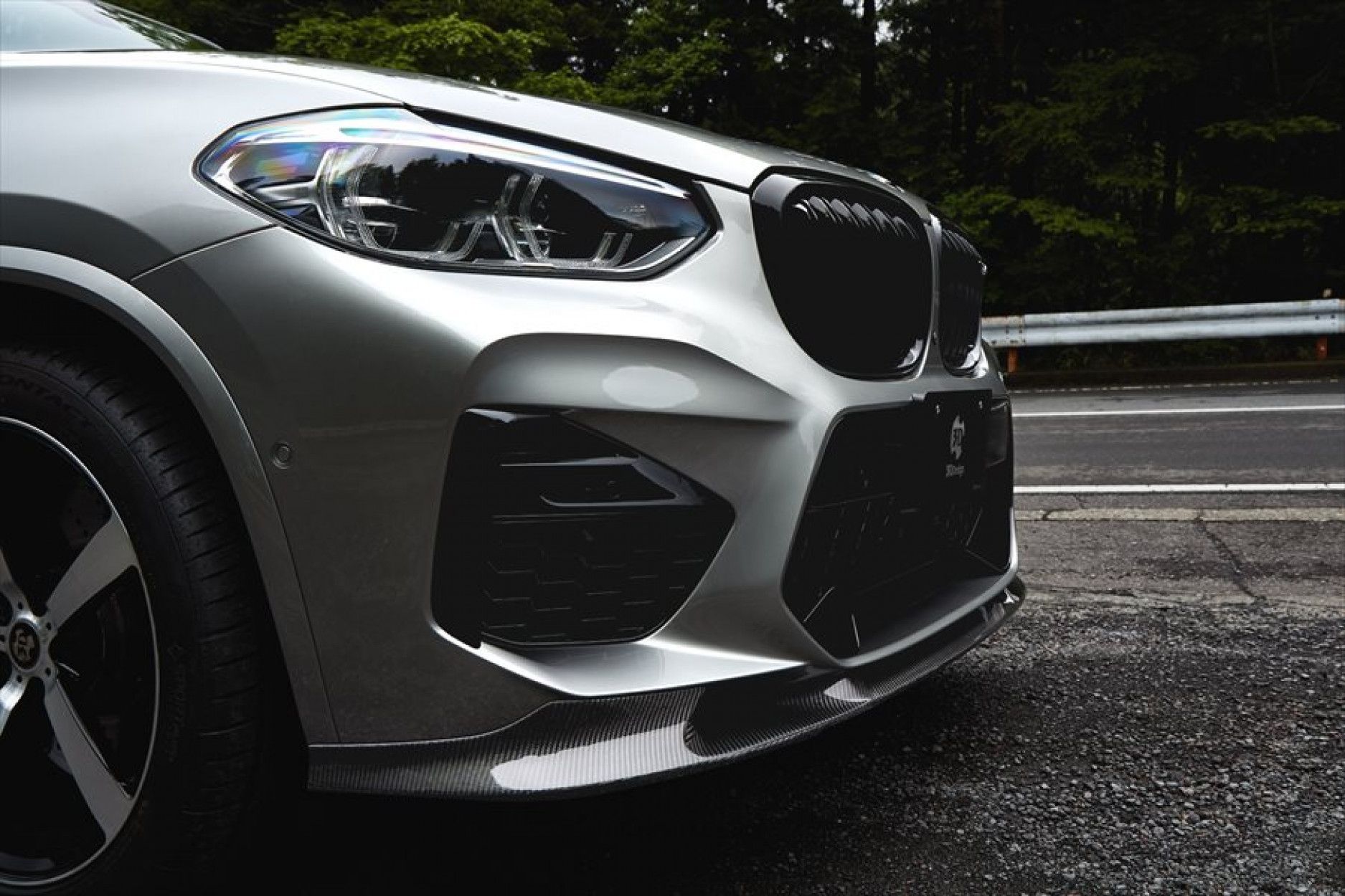 Front lip Carbon | fits BMW X3M/X4M incl. Competition (F97/F98) S58 | 3DDesign