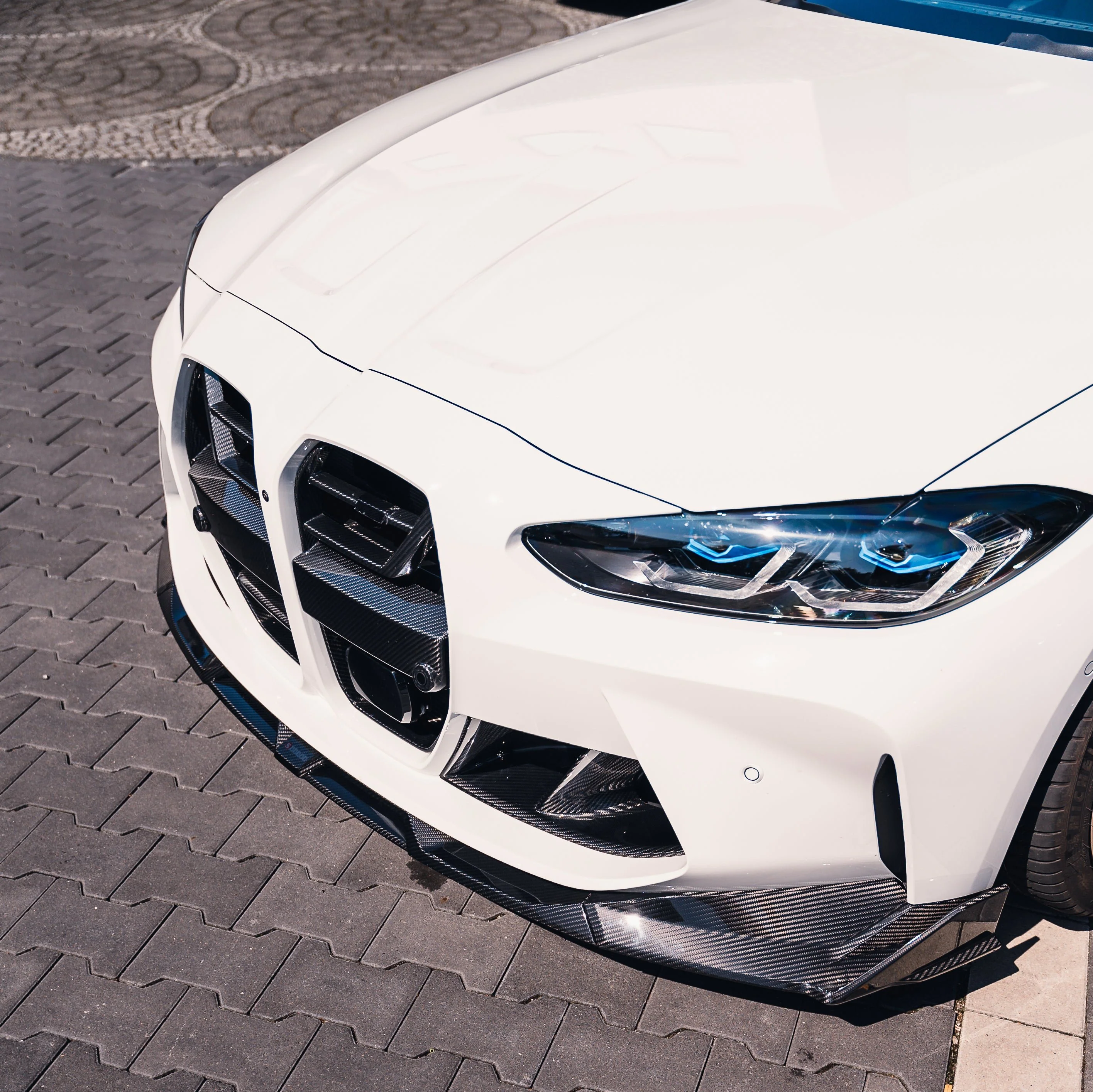 Front spoiler SOOQOO Carbon | fits BMW M3/M4 incl. Competition (G80/G81/G82/G83) | Aulitzky Tuning