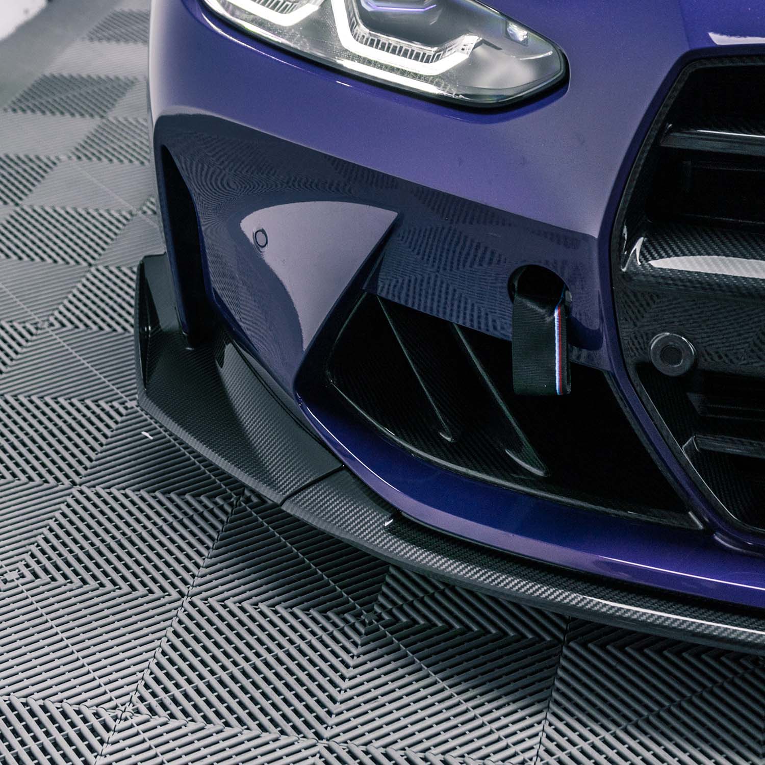 Front spoiler Carbon | fits BMW M3/M4 incl. Competition (G80/G81/G82/G83) | Aulitzky Tuning