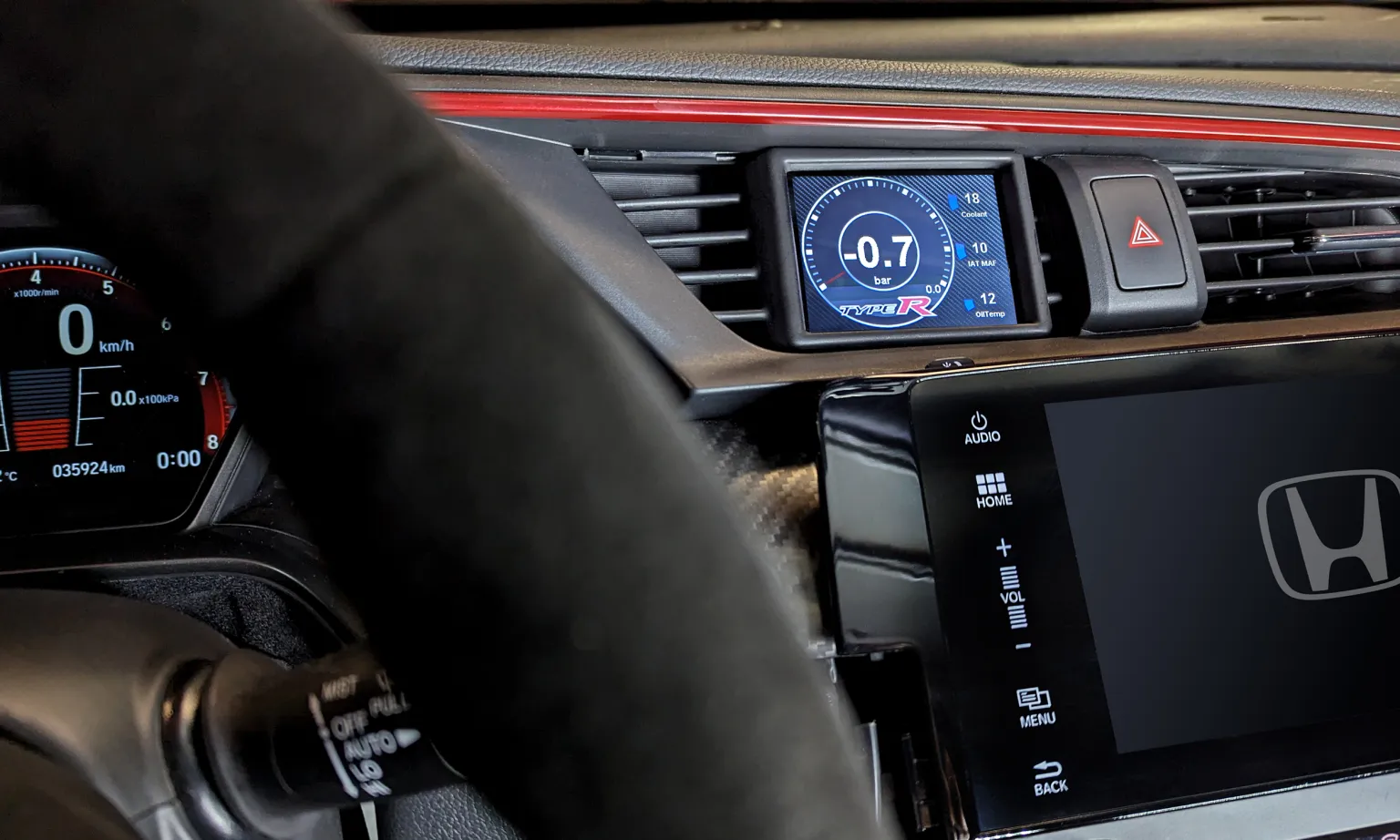 Data display 3.2" MFD32 | fits Honda Civic Mk10 Type R (FK8) | CANchecked