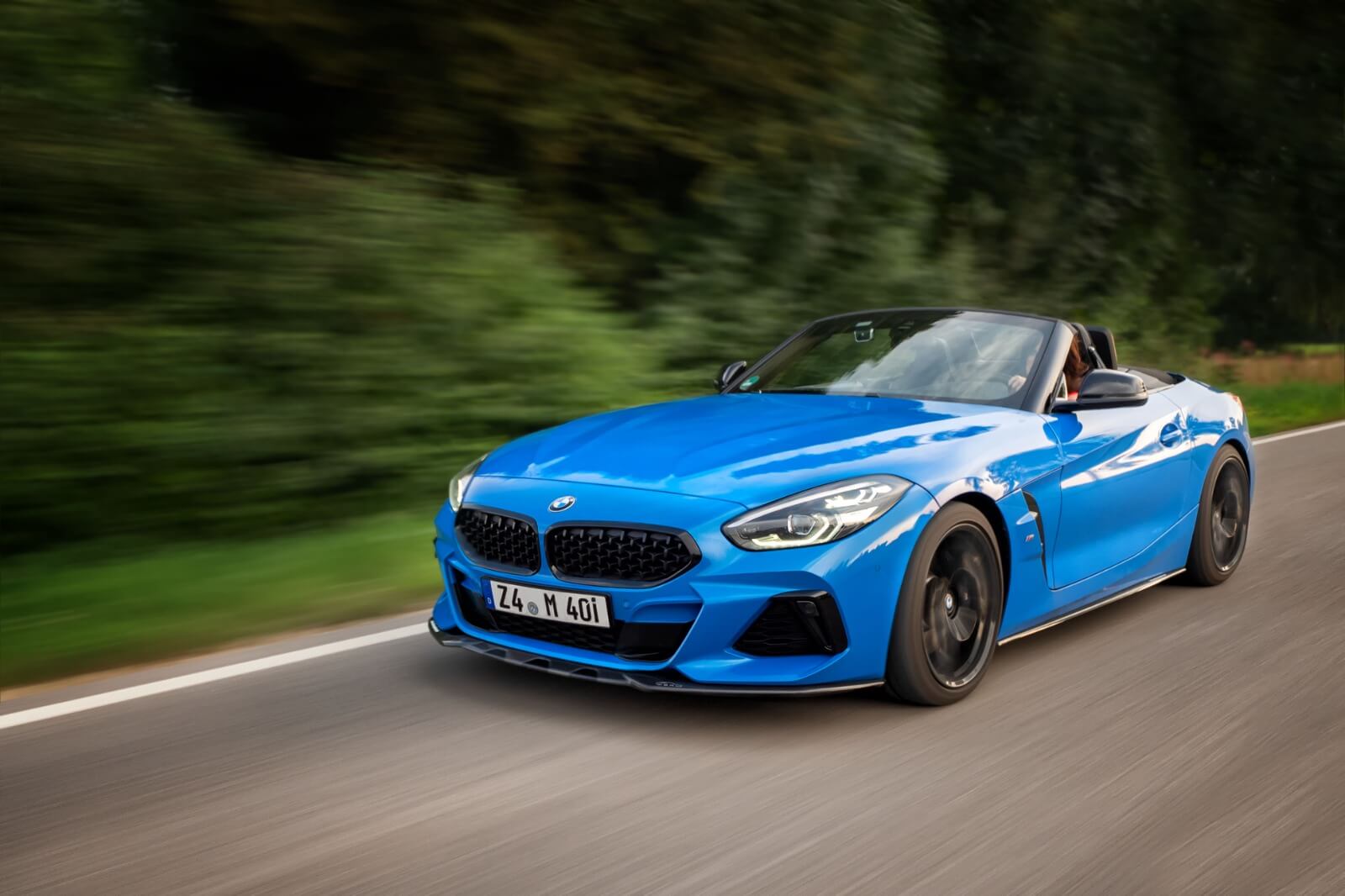 Front spoiler blade carbon | fits BMW Z4 (G29) M-Package | incl. certificate | Pearl-Carbon