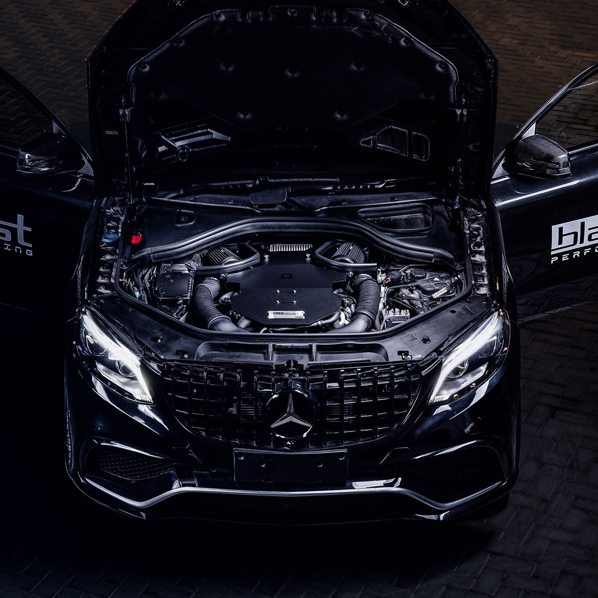 Cold Air Intake System | passend für Mercedes AMG GLE63(S) (292) M157 5.5L V8 BiTurbo | Blackboost
